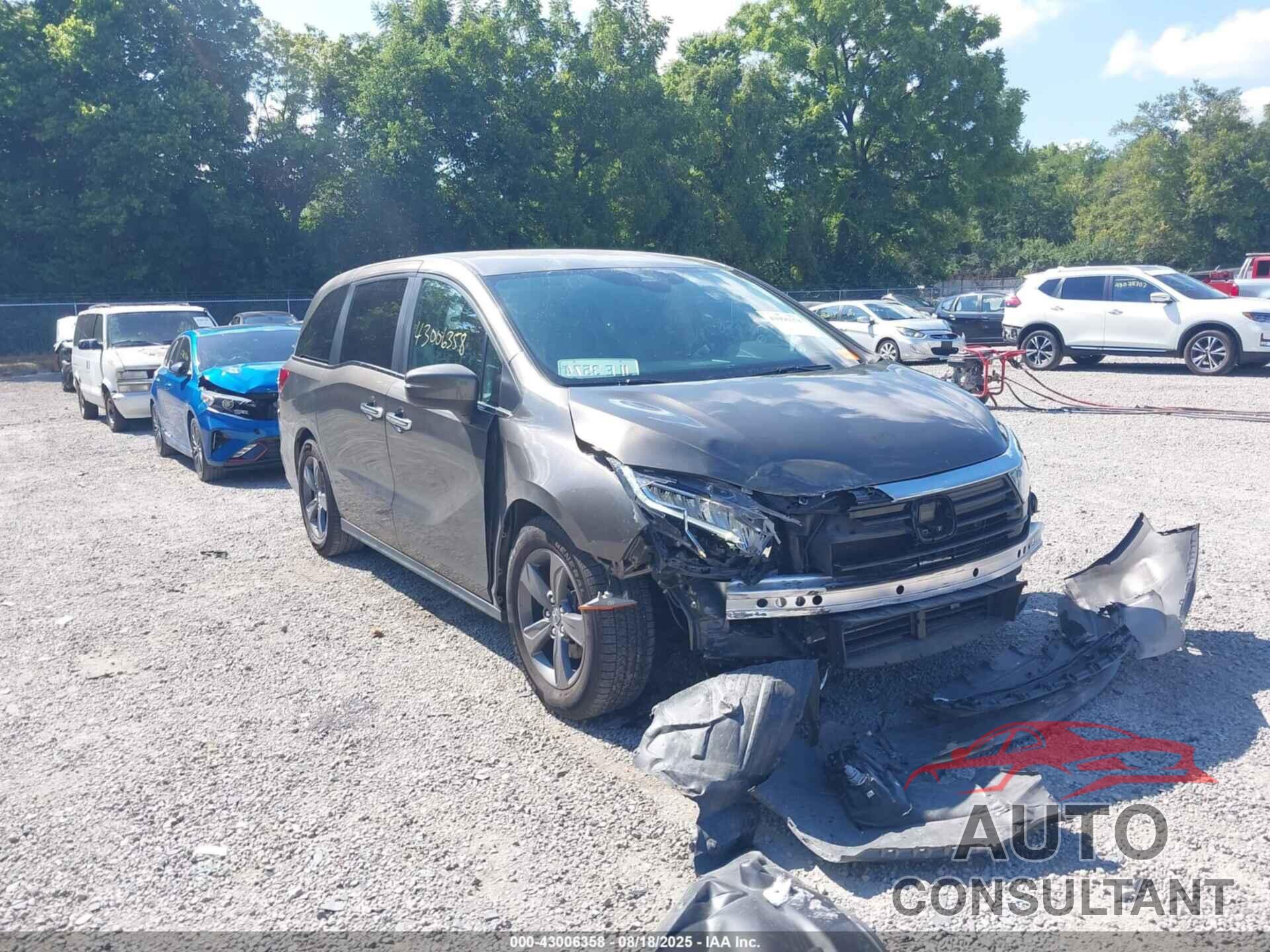 HONDA ODYSSEY 2022 - 5FNRL6H51NB023507