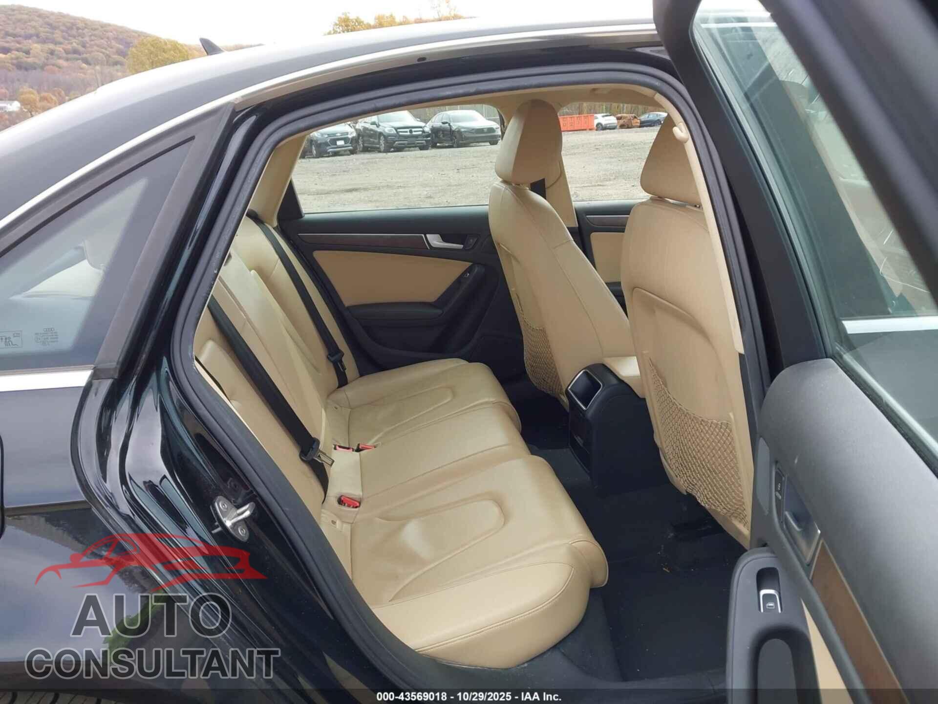 AUDI A4 2013 - WAUBFAFL5DN036562