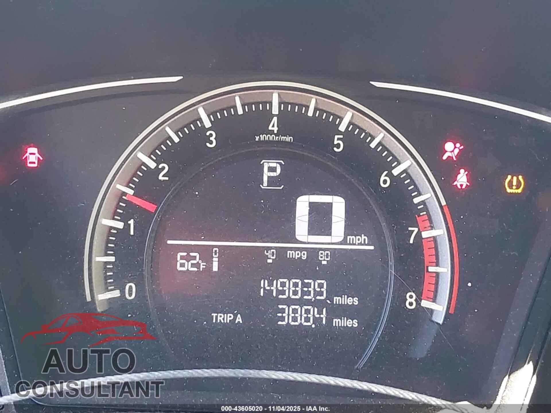 HONDA CIVIC 2017 - 19XFC2F53HE047106