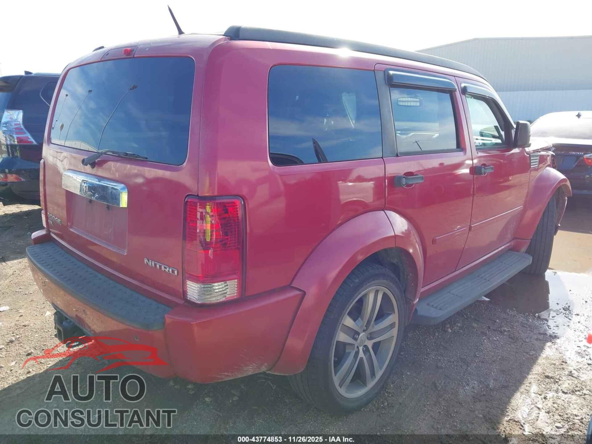 DODGE NITRO 2011 - 1D4PT7GX5BW563632