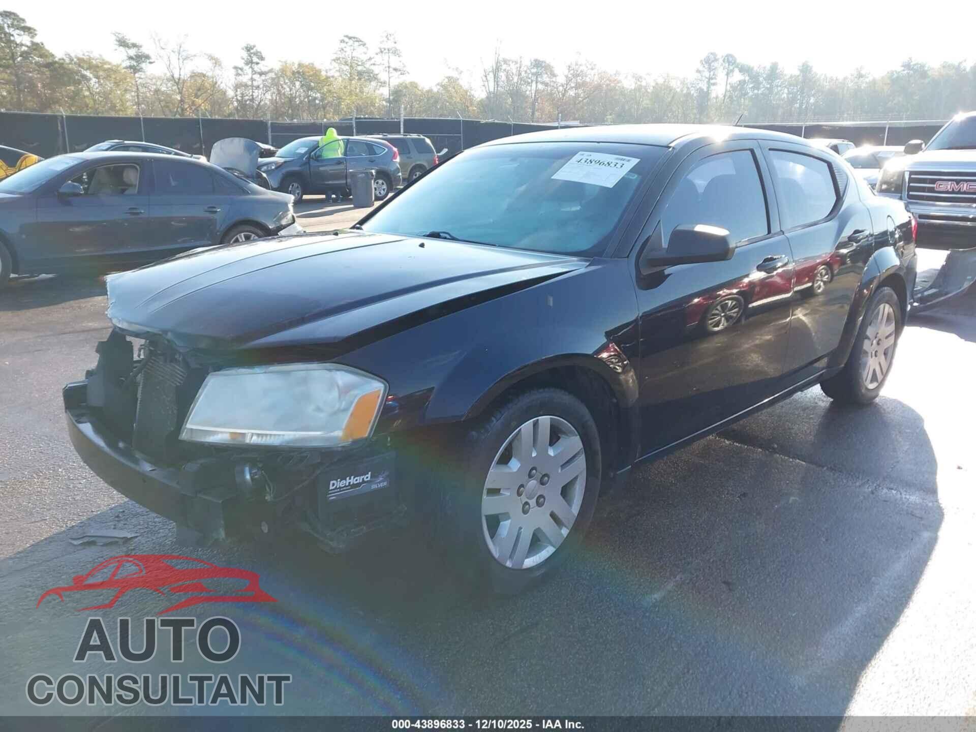 DODGE AVENGER 2013 - 1C3CDZABXDN526221