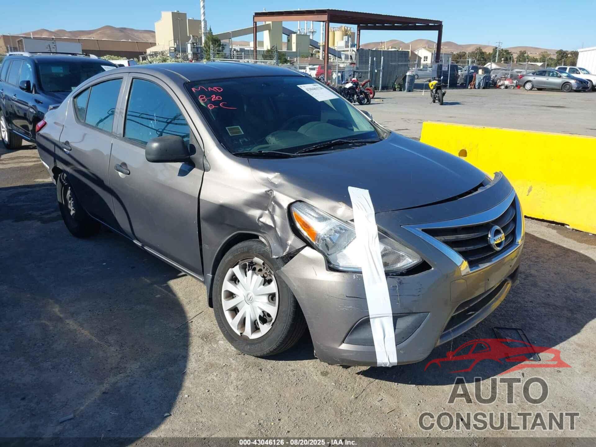 NISSAN VERSA 2015 - 3N1CN7AP1FL830178