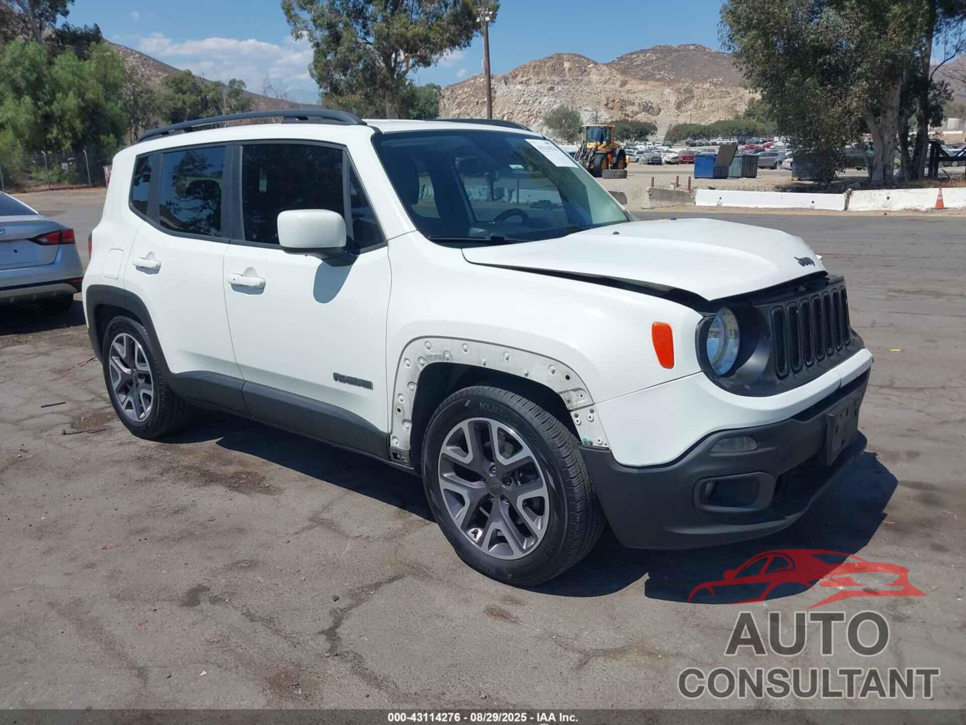 JEEP RENEGADE 2015 - ZACCJABTXFPB86608