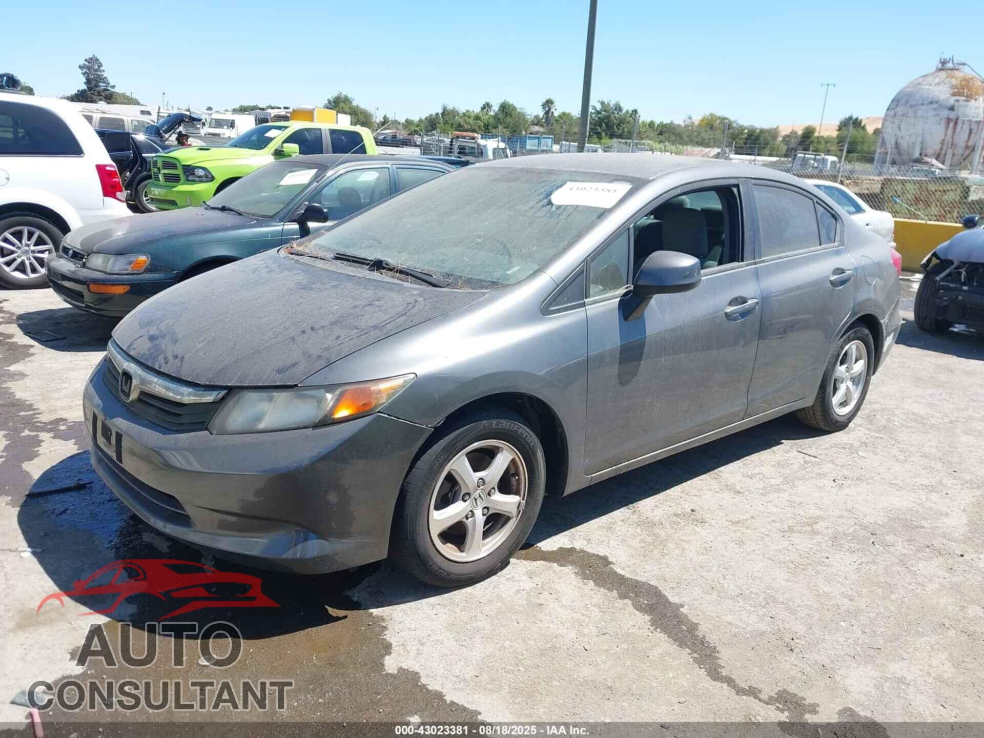 HONDA CIVIC 2012 - 19XFB5F54CE003371