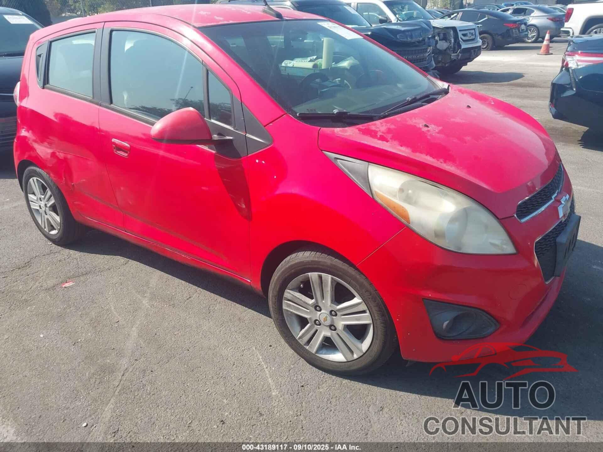 CHEVROLET SPARK 2013 - KL8CB6S93DC589130