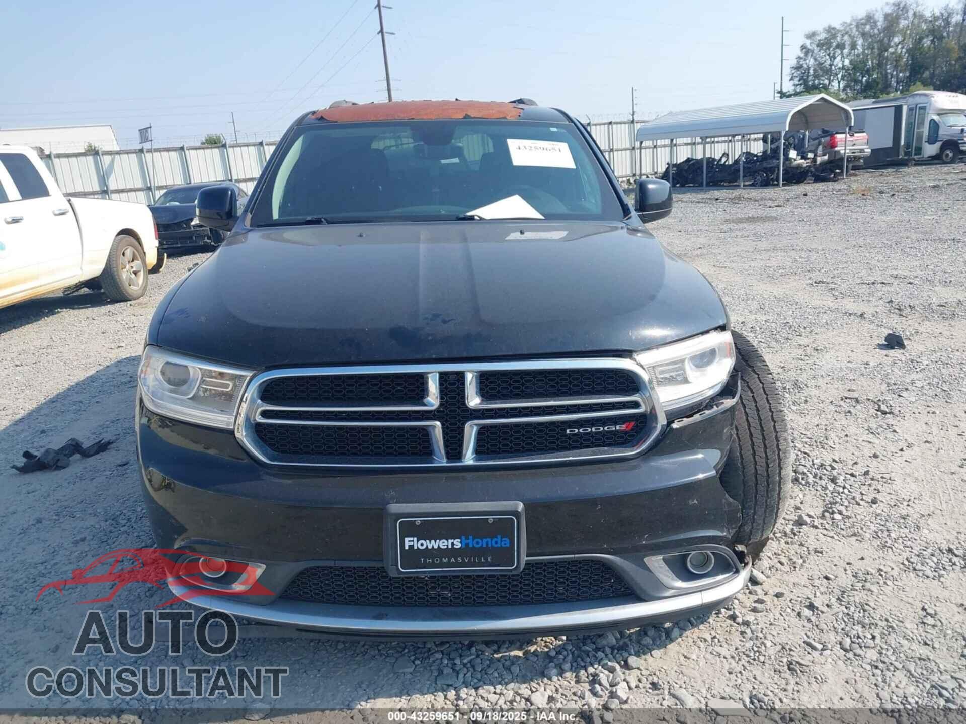 DODGE DURANGO 2017 - 1C4RDHAG5HC794106