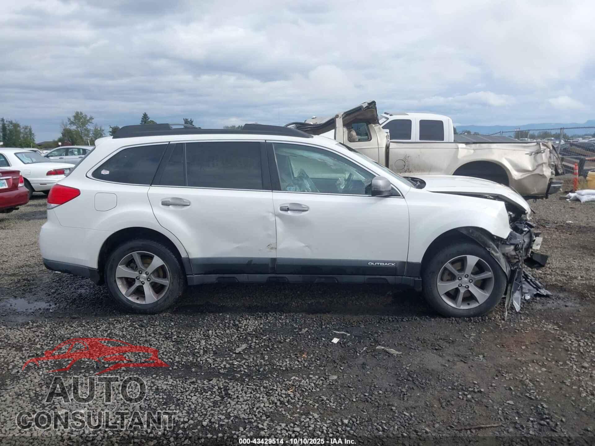 SUBARU OUTBACK 2013 - 4S4BRDSC3D2263618