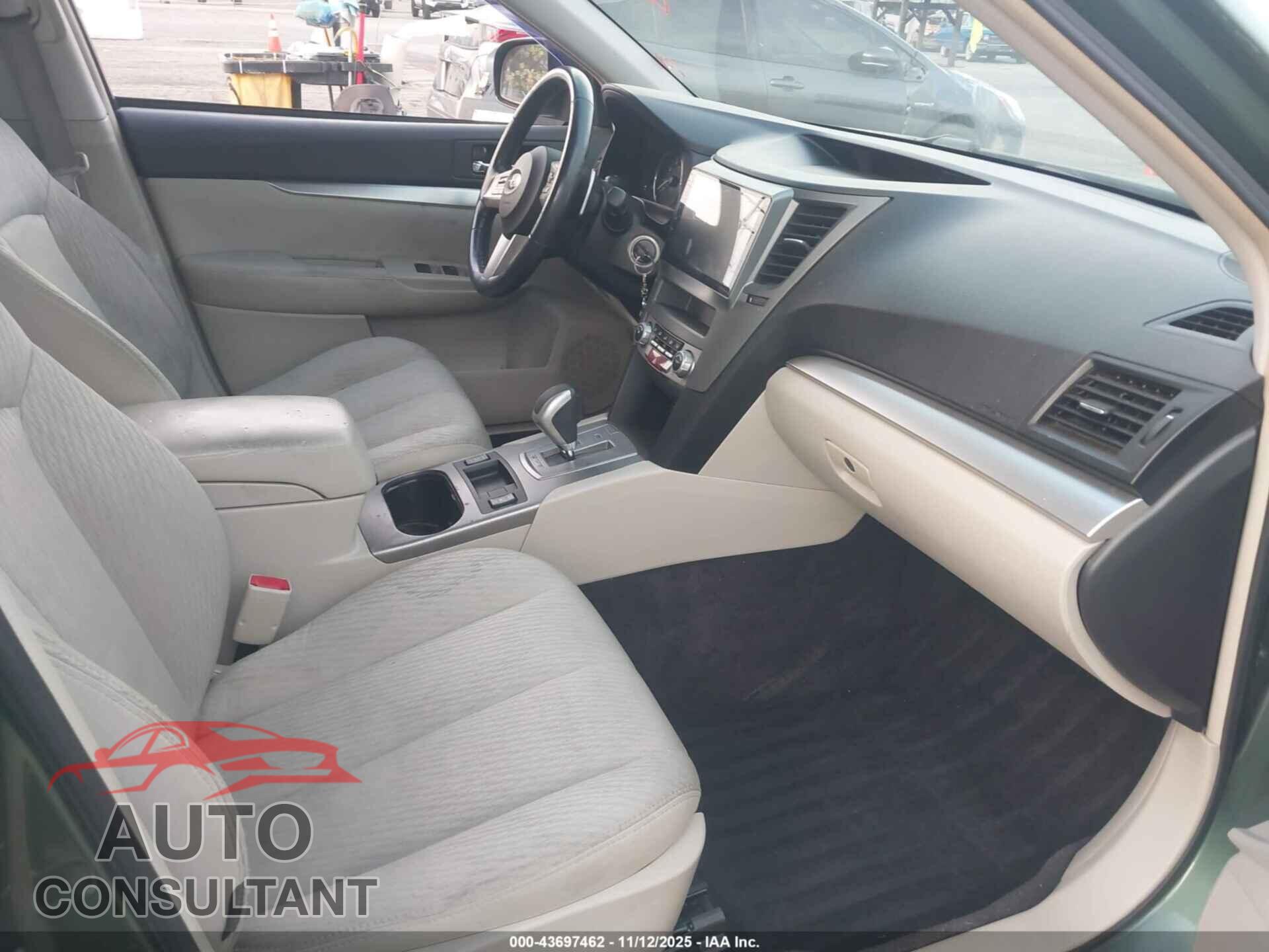 SUBARU OUTBACK 2010 - 4S4BRCCC0A3343733