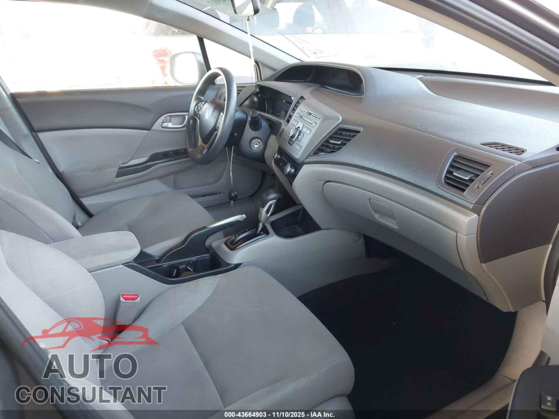 HONDA CIVIC 2012 - 2HGFB2F50CH308208
