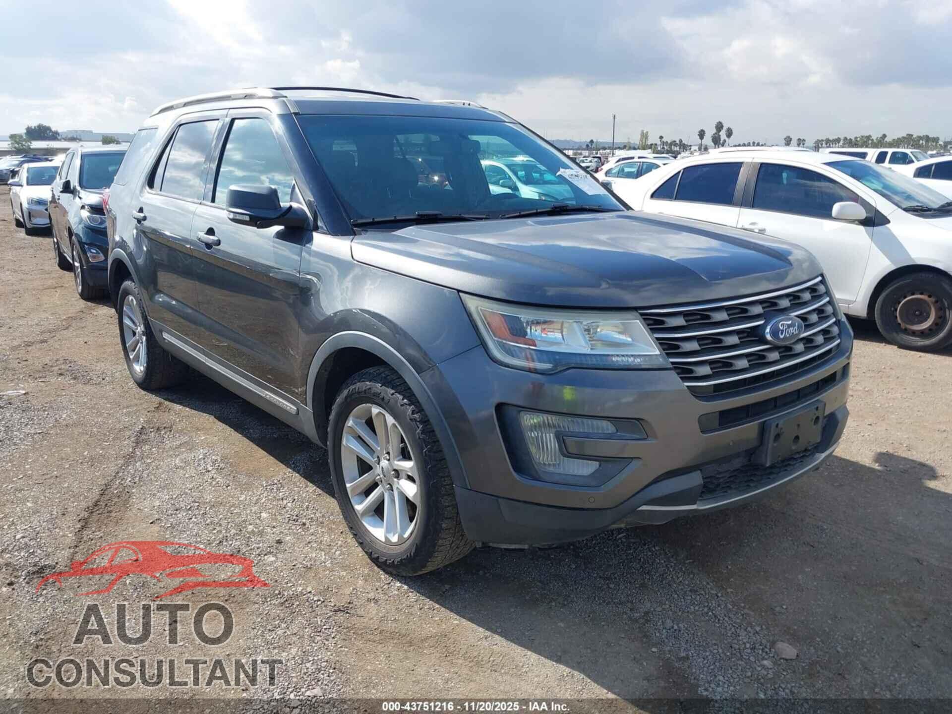 FORD EXPLORER 2017 - 1FM5K7D85HGA43577