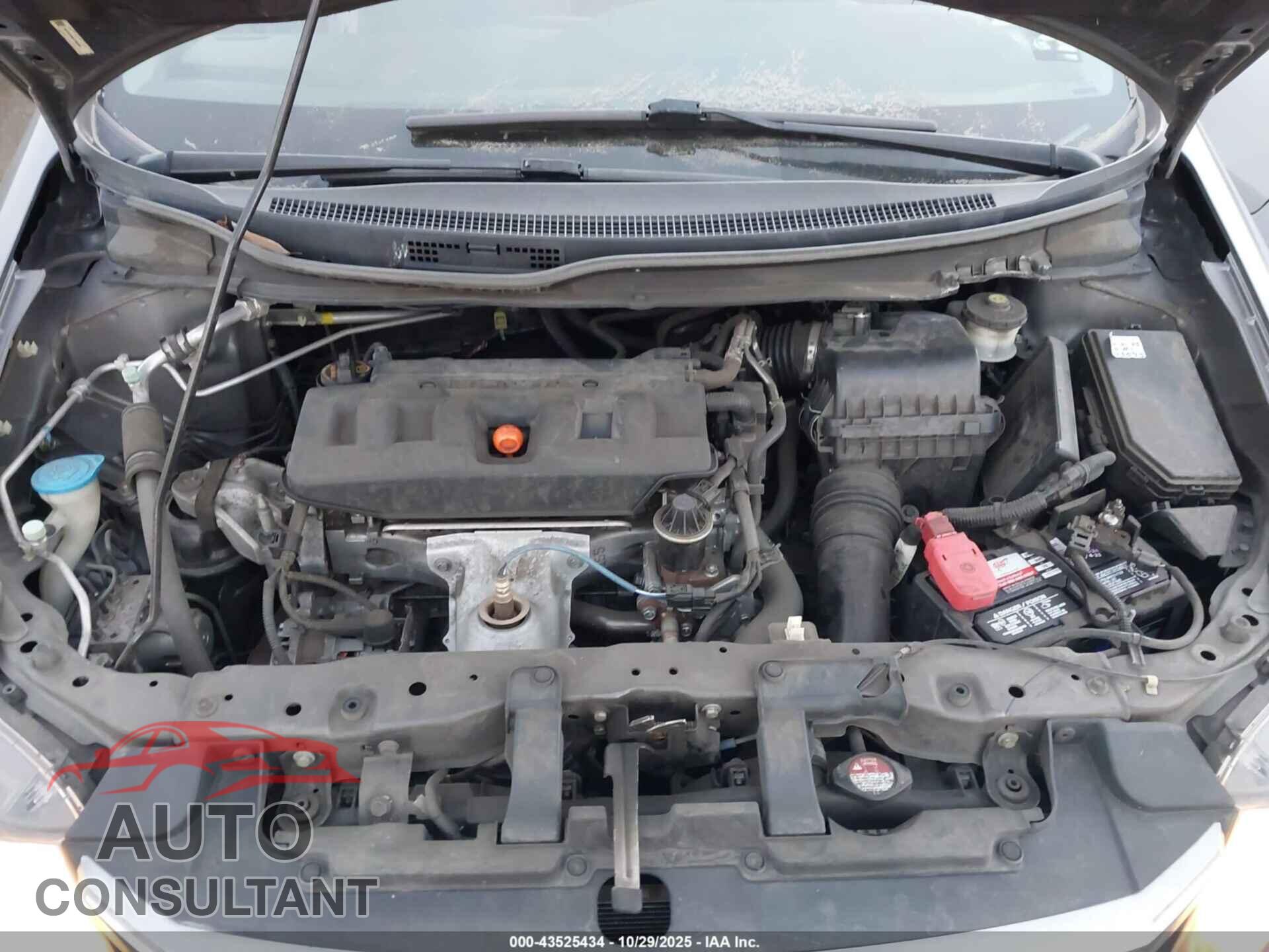 HONDA CIVIC 2012 - 19XFB2F86CE356008