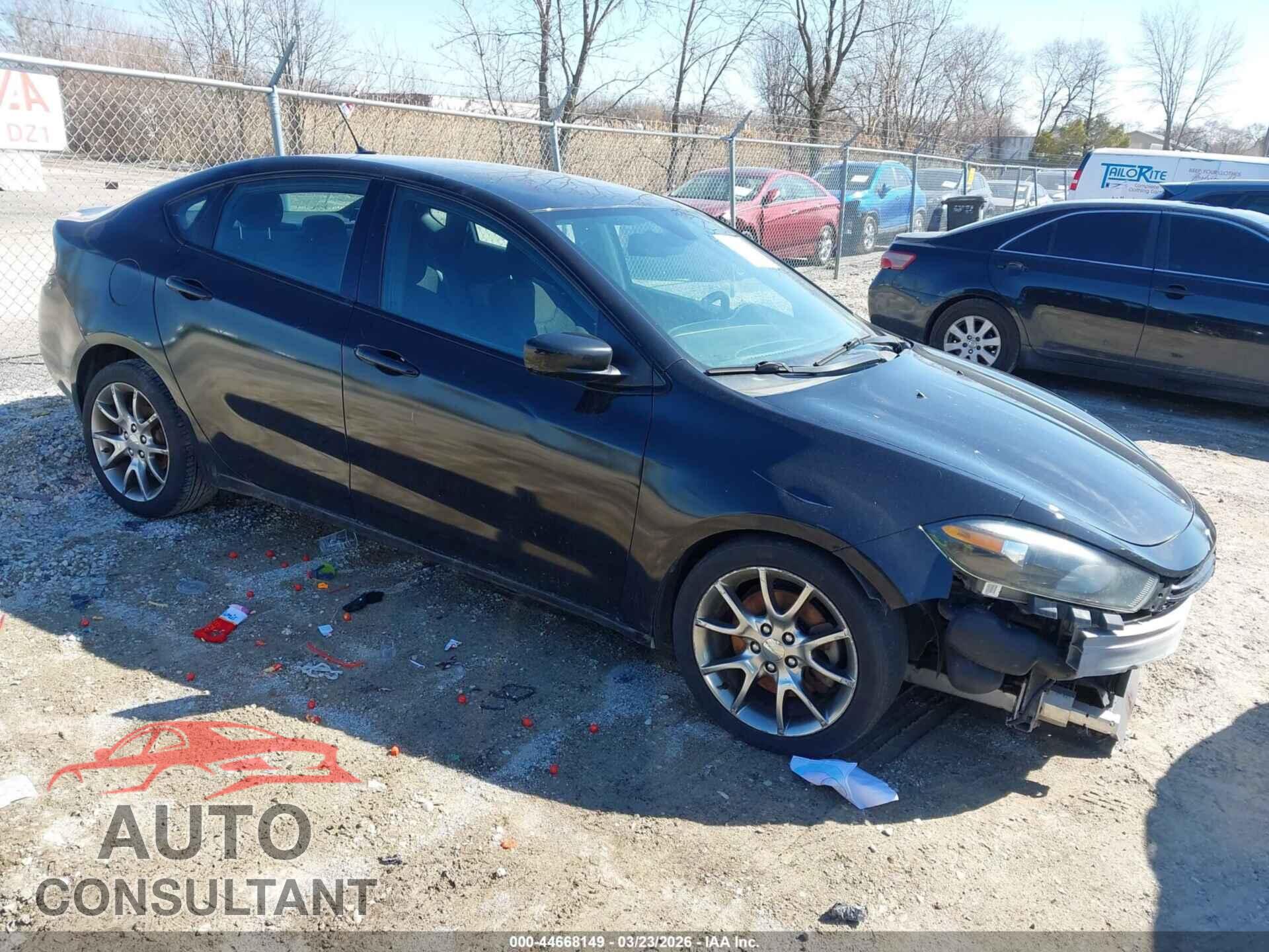 DODGE DART 2015 - 1C3CDFBB7FD166511