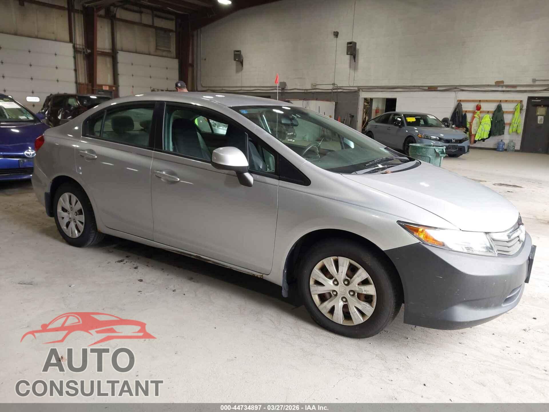 HONDA CIVIC 2012 - 19XFB2F53CE065665