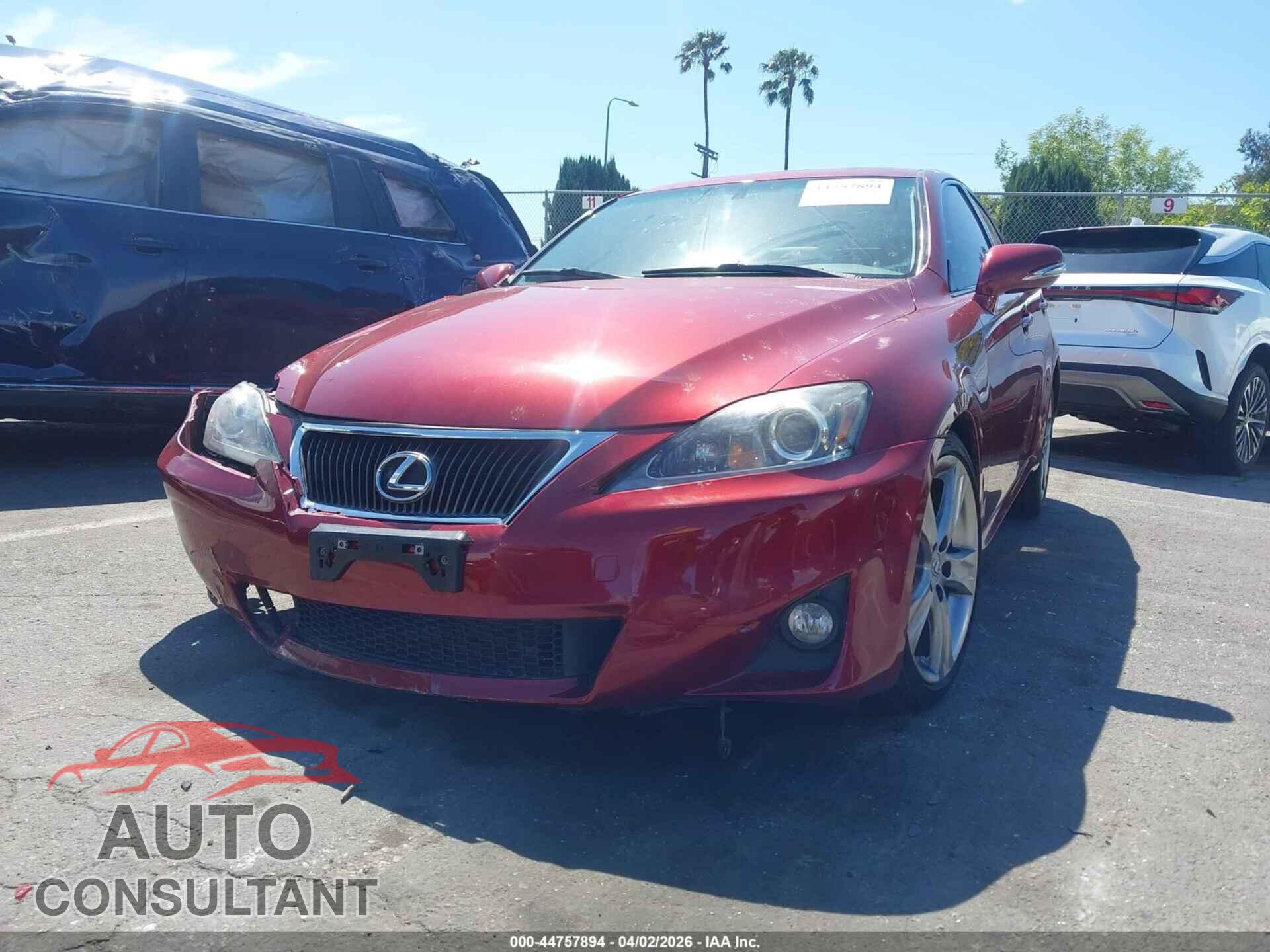 LEXUS IS 250 2013 - JTHBF5C27D2103197