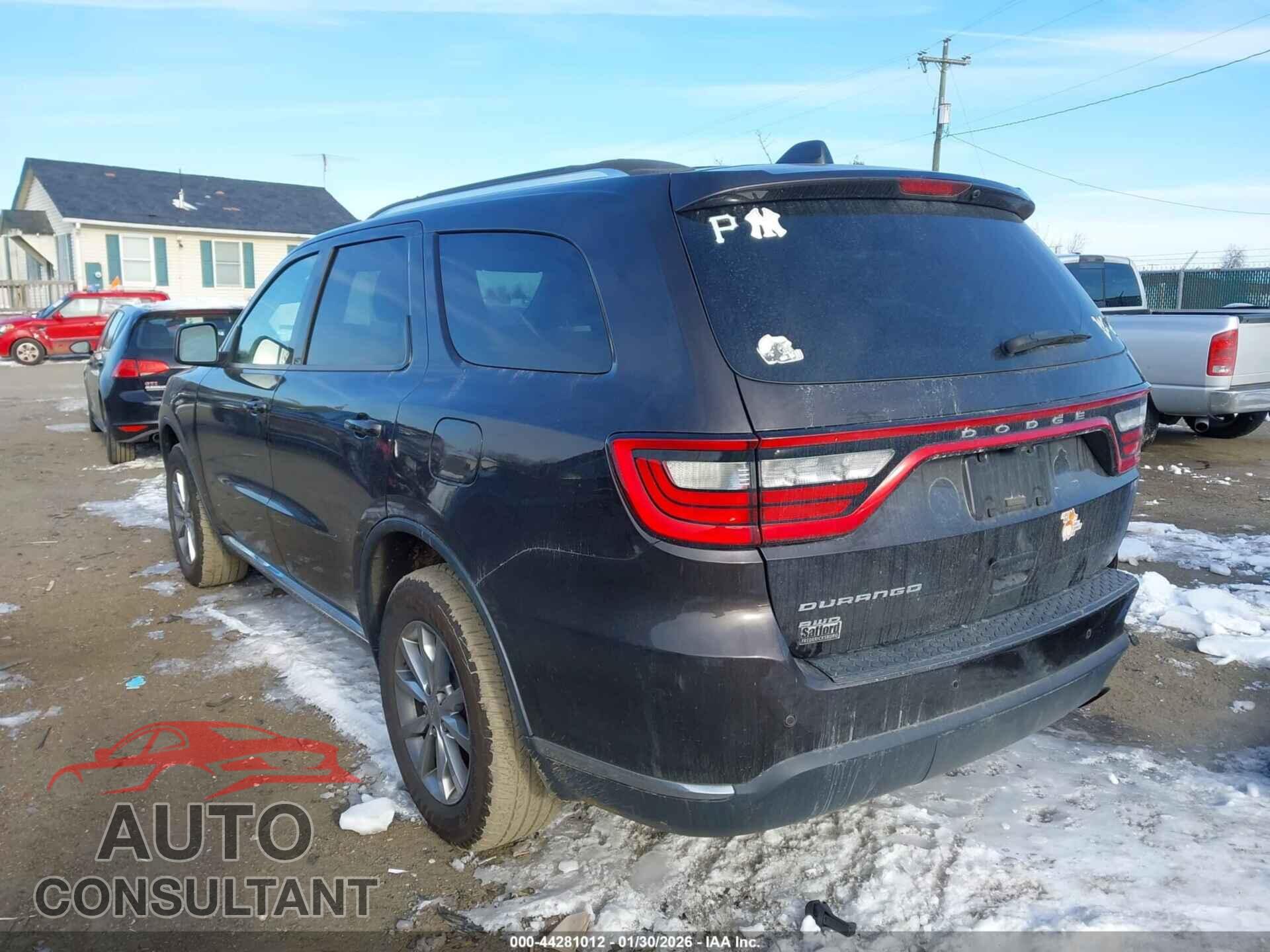 DODGE DURANGO 2017 - 1C4RDJAG4HC619465