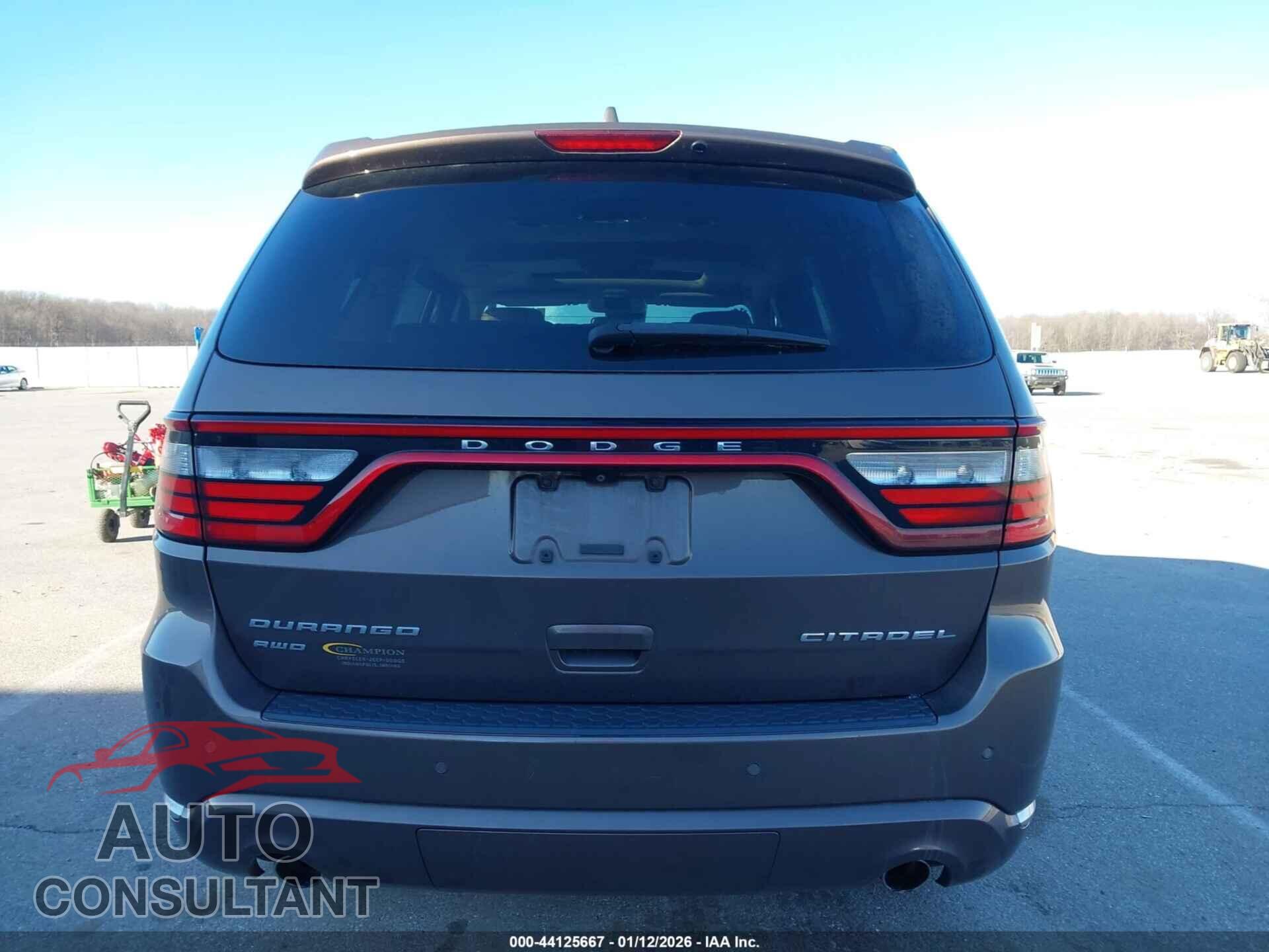 DODGE DURANGO 2017 - 1C4RDJEG8HC923635