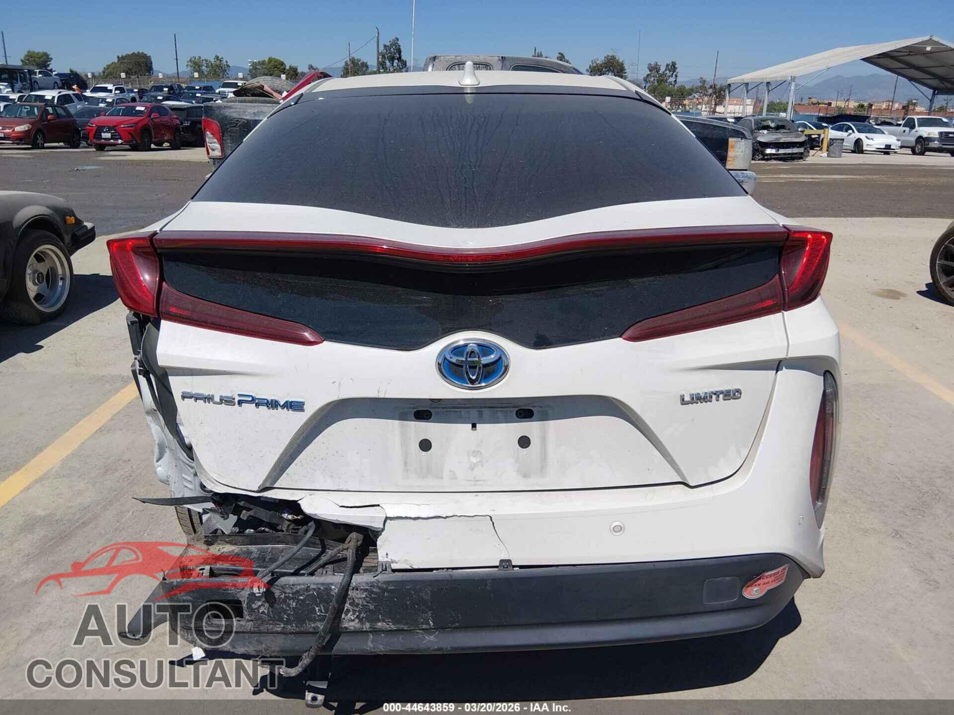 TOYOTA PRIUS PRIME 2020 - JTDKARFP2L3154078