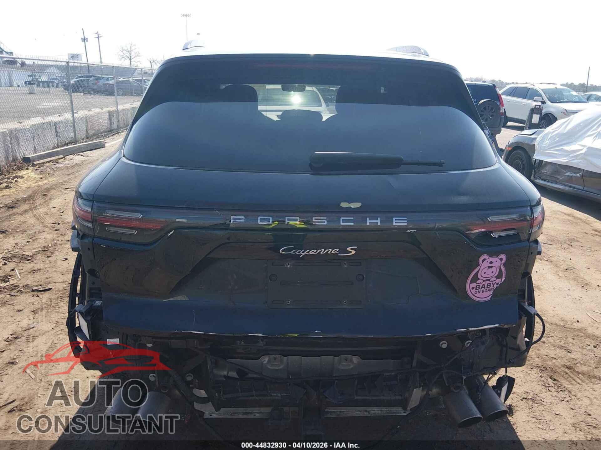 PORSCHE CAYENNE 2020 - WP1AB2AY3LDA29034