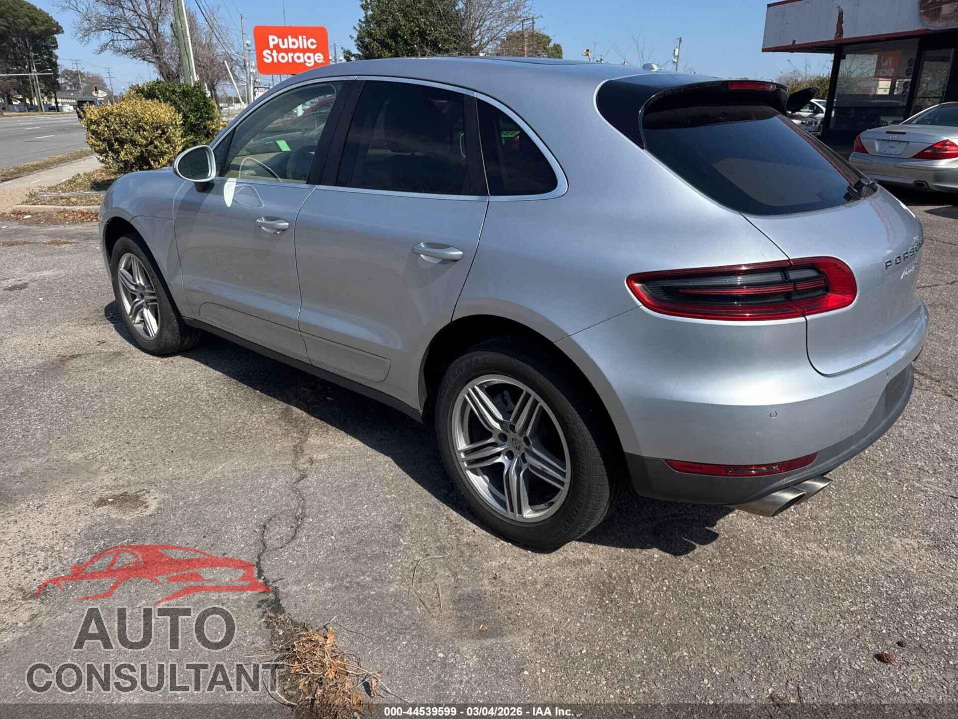 PORSCHE MACAN 2015 - WP1AB2A59FLB54832