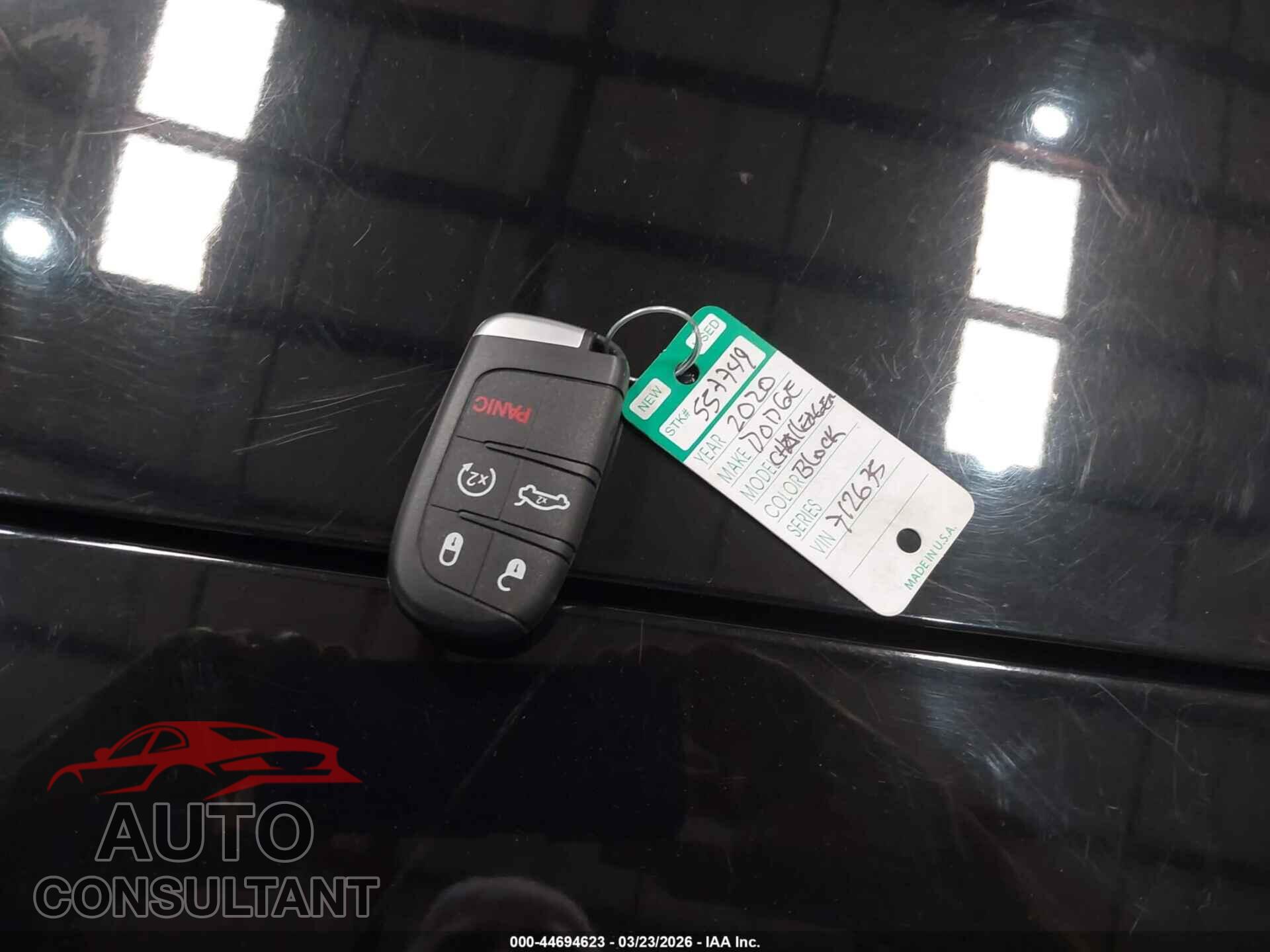 DODGE CHALLENGER 2019 - 2C3CDZAG1KH712635