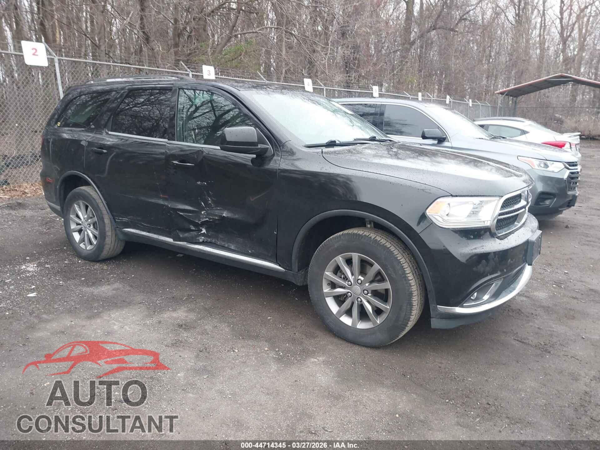DODGE DURANGO 2017 - 1C4RDJAG6HC681028