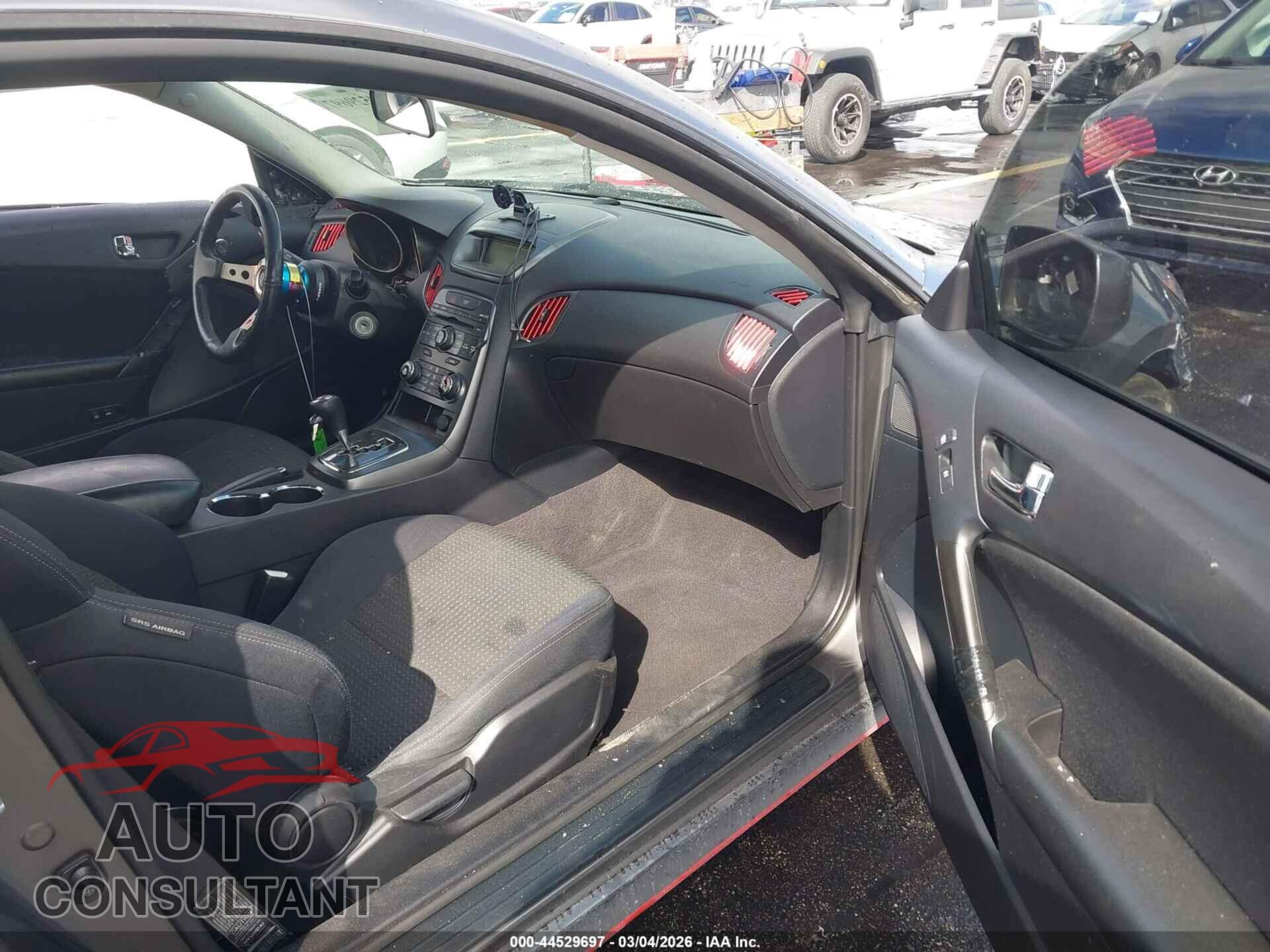 HYUNDAI GENESIS 2012 - KMHHT6KD4CU076861
