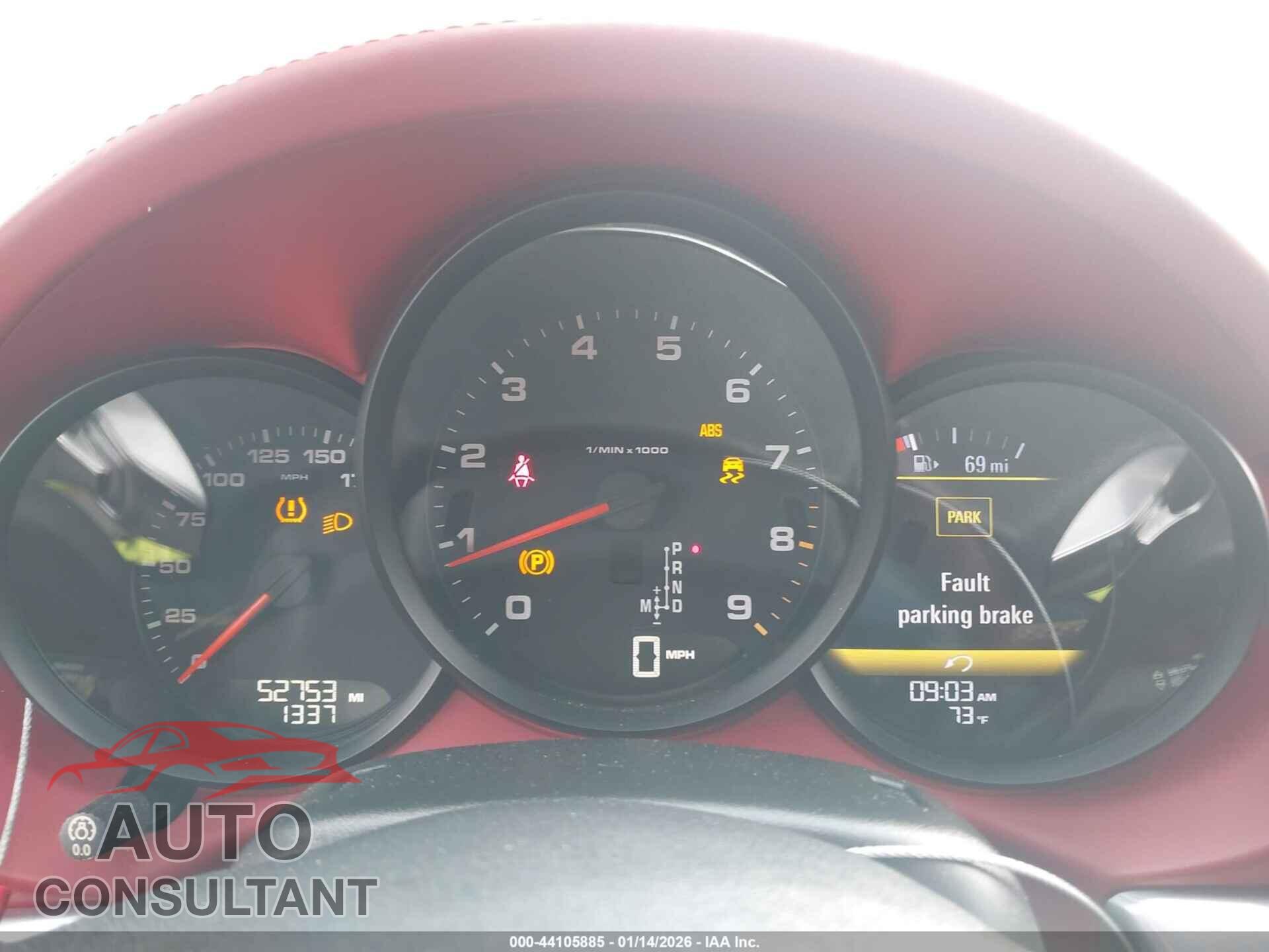 PORSCHE BOXSTER 2014 - WP0CA2A81ES120153