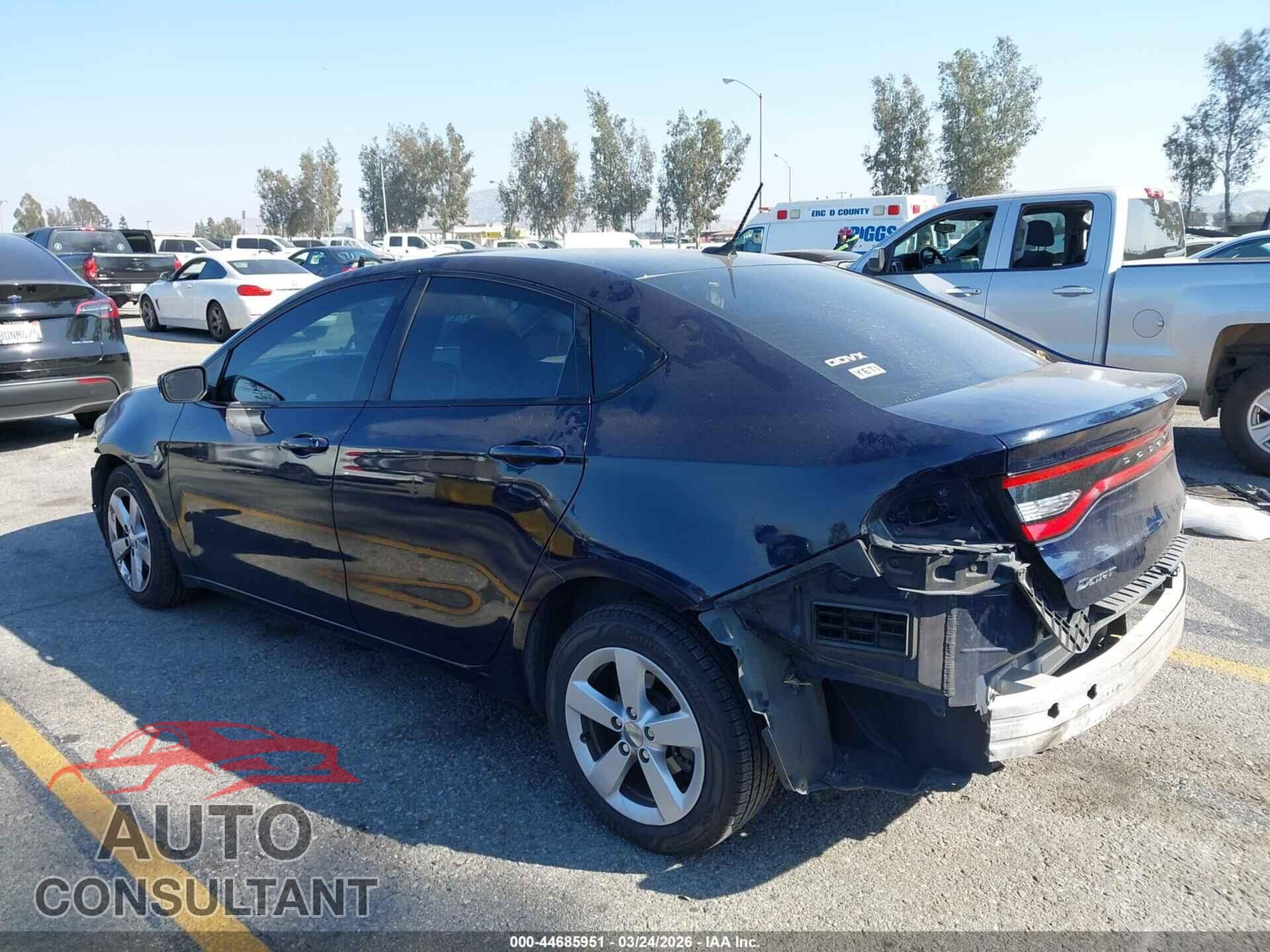 DODGE DART 2015 - 1C3CDFBB3FD403575