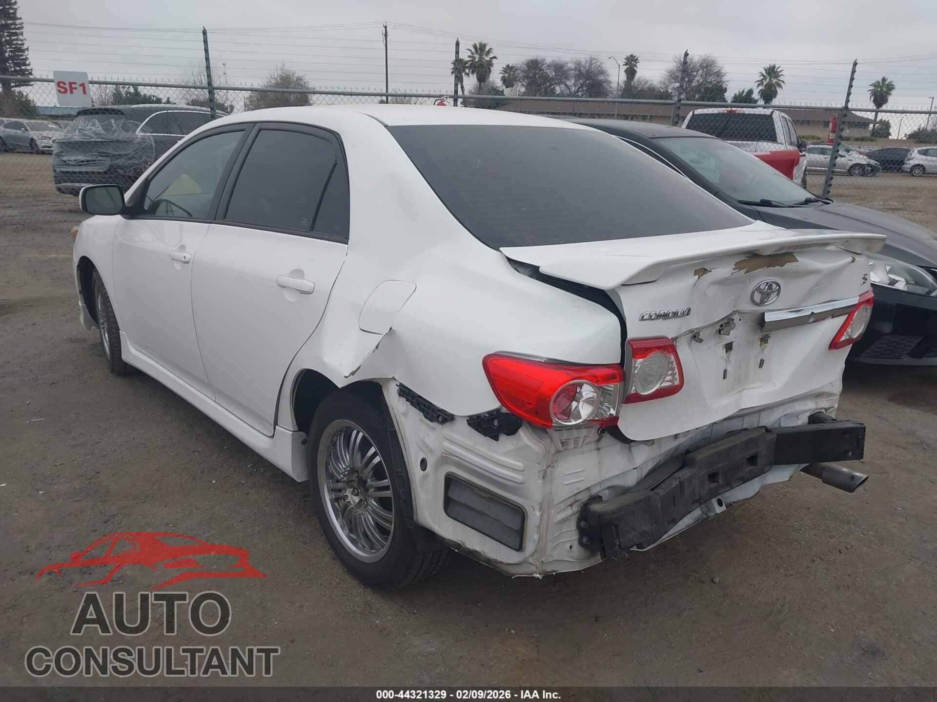 TOYOTA COROLLA 2013 - 5YFBU4EE8DP110993