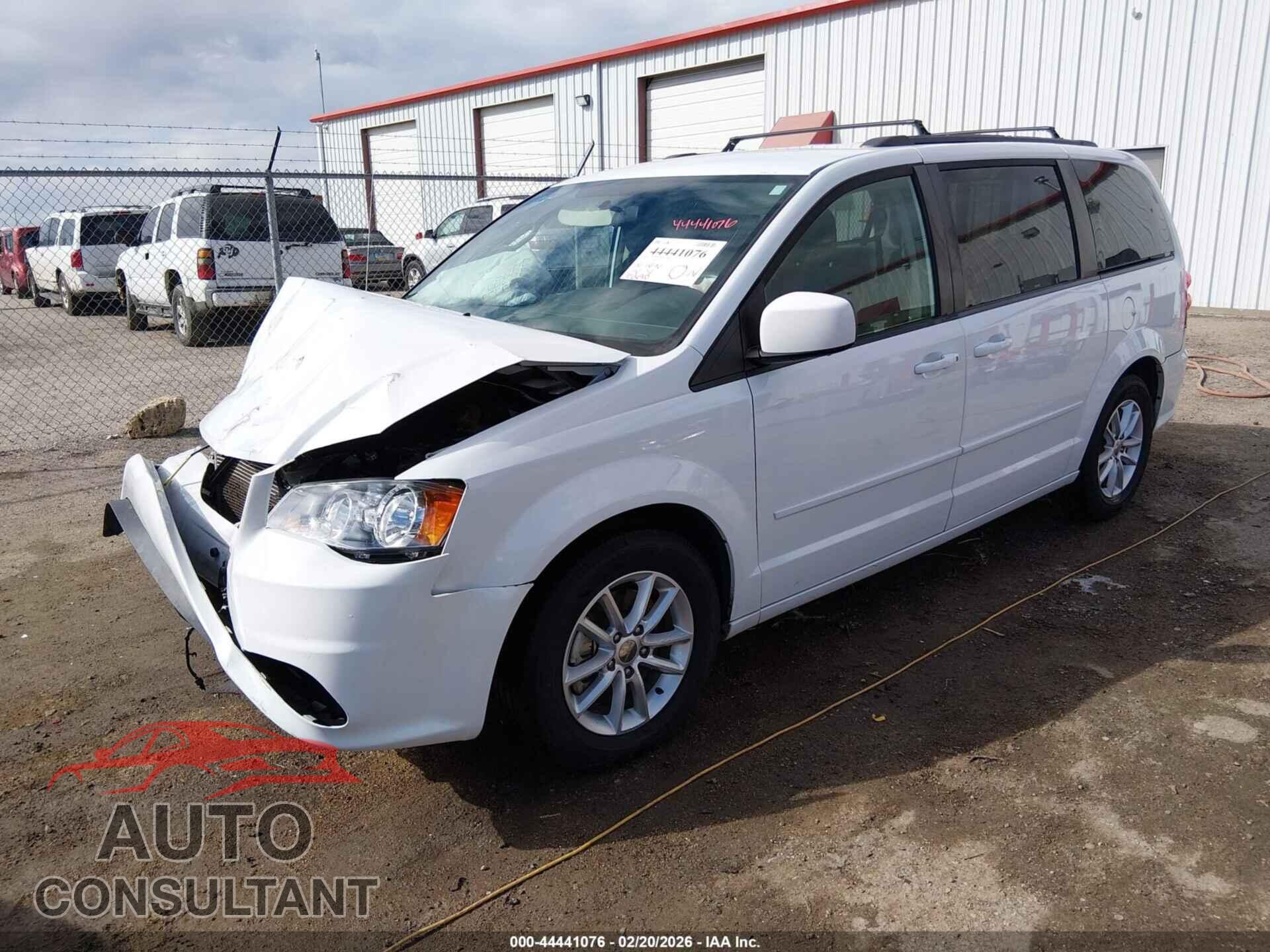 DODGE GRAND CARAVAN 2016 - 2C4RDGCG1GR324023