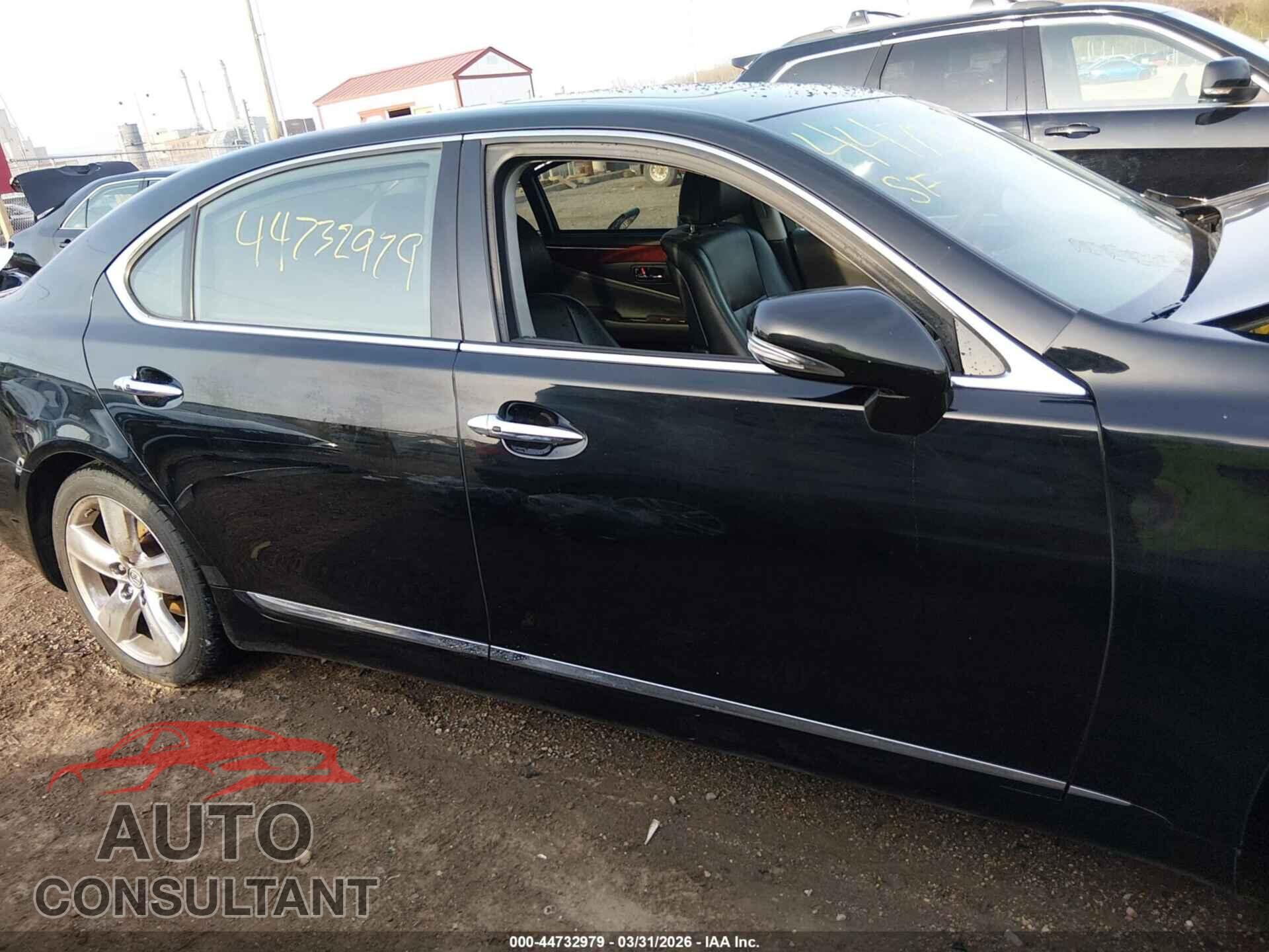 LEXUS LS 460 2012 - JTHGL5EF7C5046009