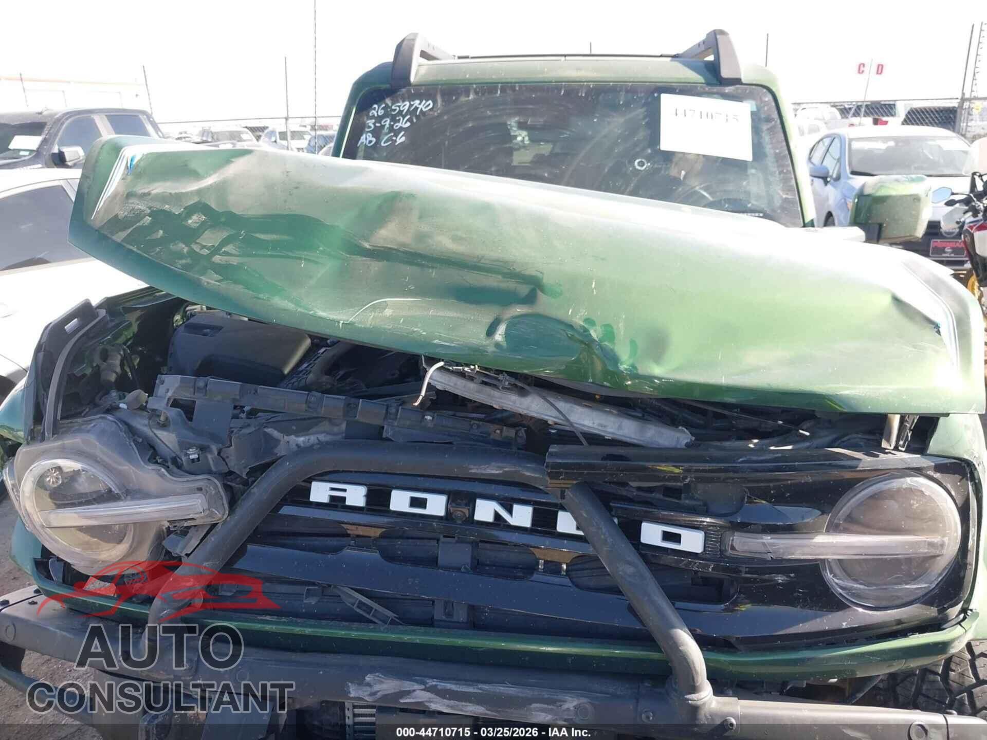 FORD BRONCO 2023 - 1FMEE5DP7PLB95420