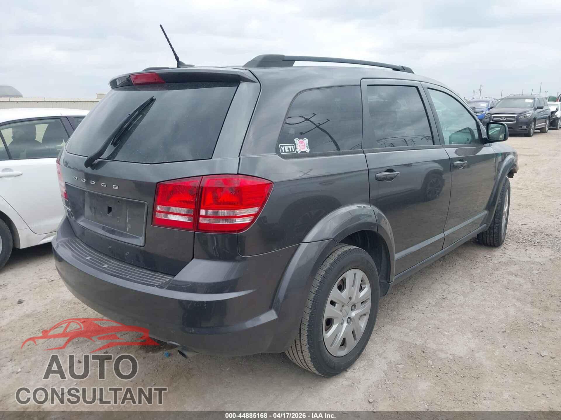 DODGE JOURNEY 2016 - 3C4PDCAB9GT230511