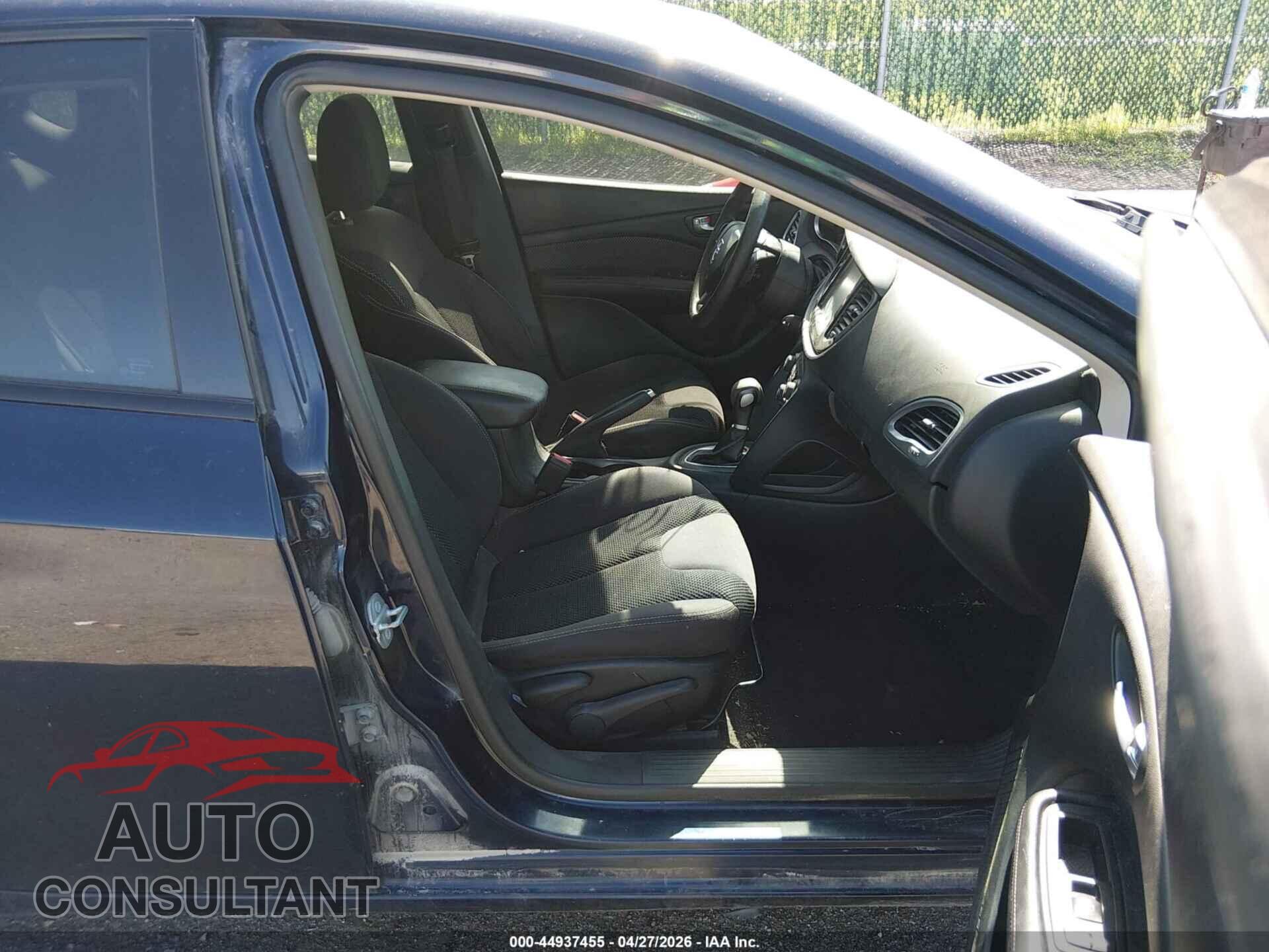 DODGE DART 2015 - 1C3CDFBB2FD415121