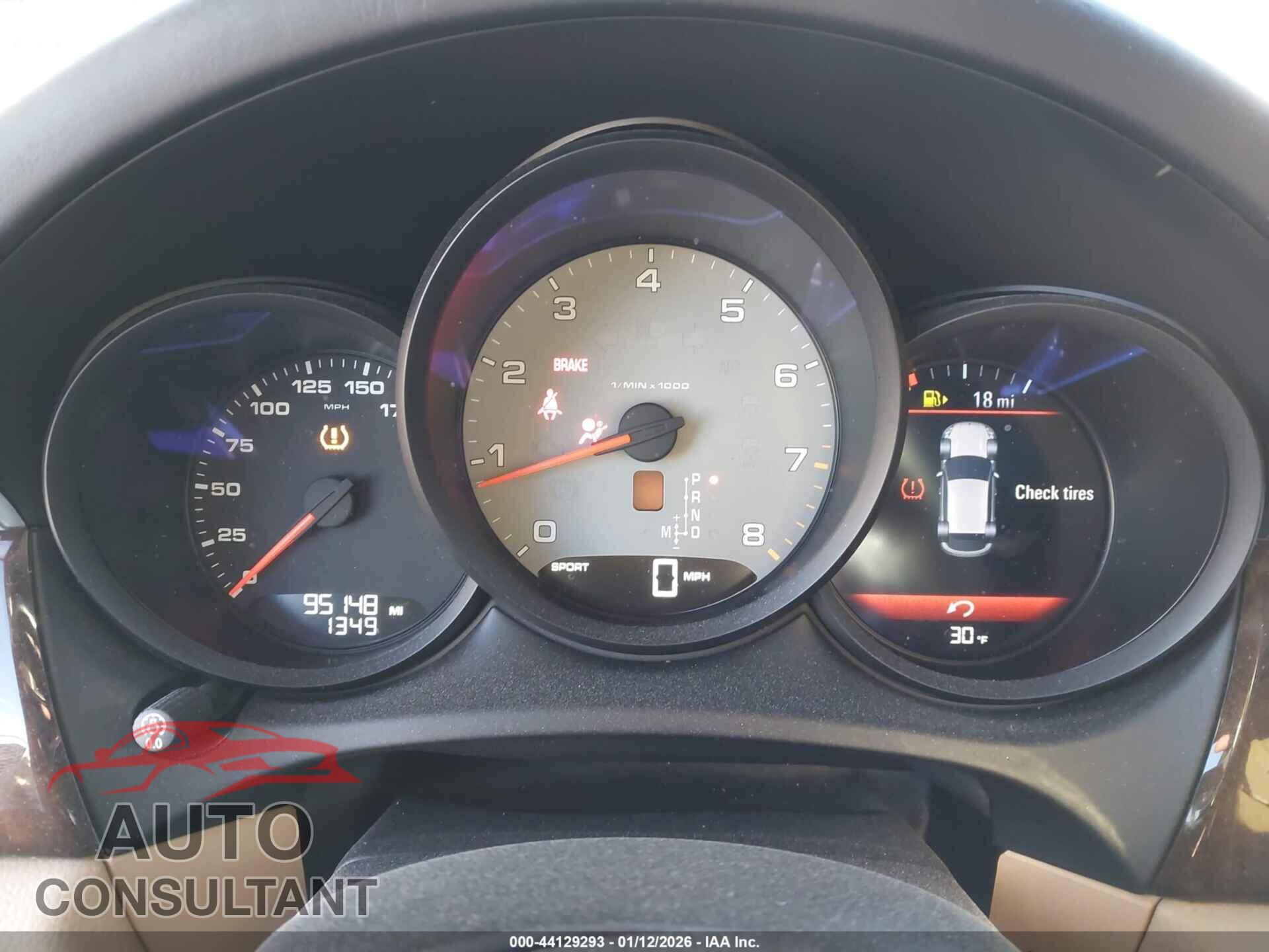 PORSCHE MACAN 2017 - WP1AB2A54HLB13186