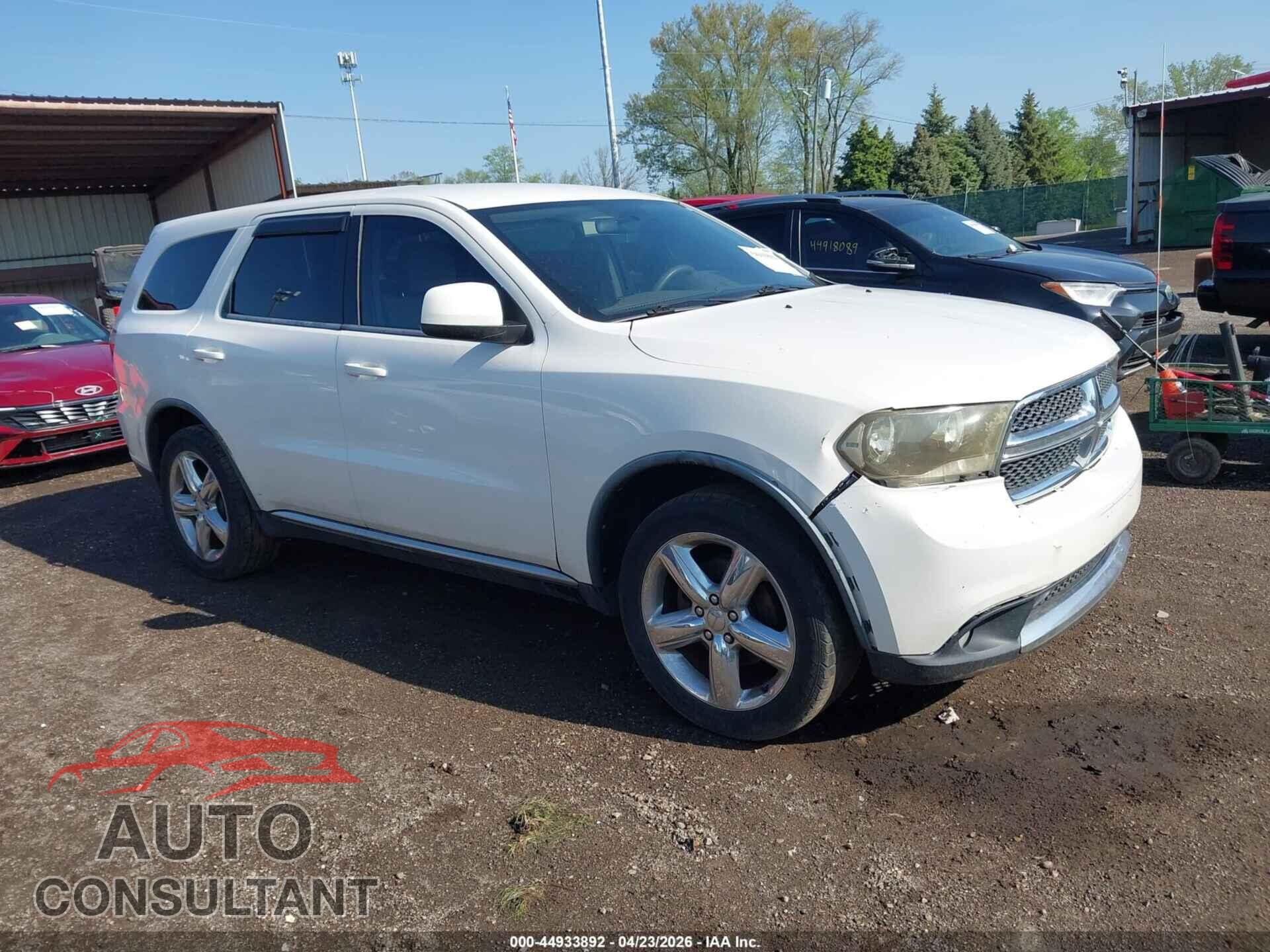 DODGE DURANGO 2011 - 1D4RE2GG0BC730955