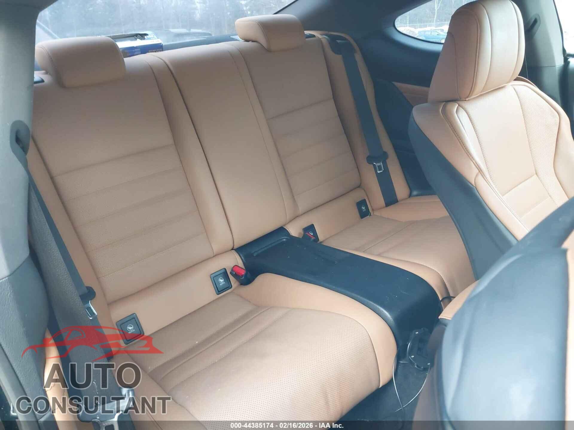 LEXUS RC 350 2015 - JTHSE5BC6F5000920