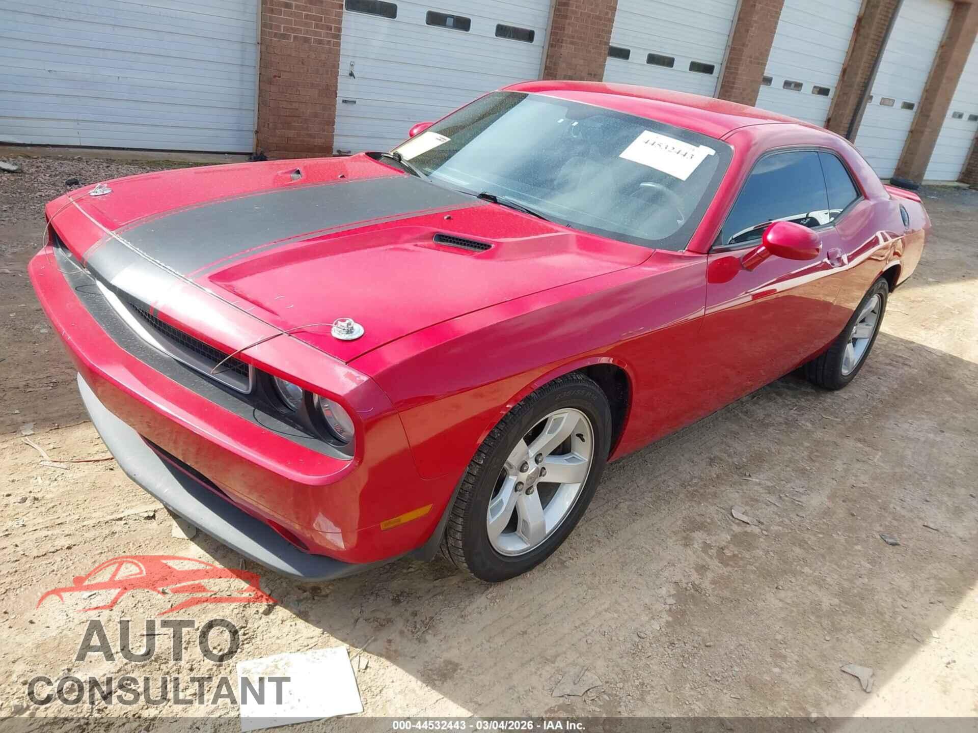 DODGE CHALLENGER 2013 - 2C3CDYAG8DH539533