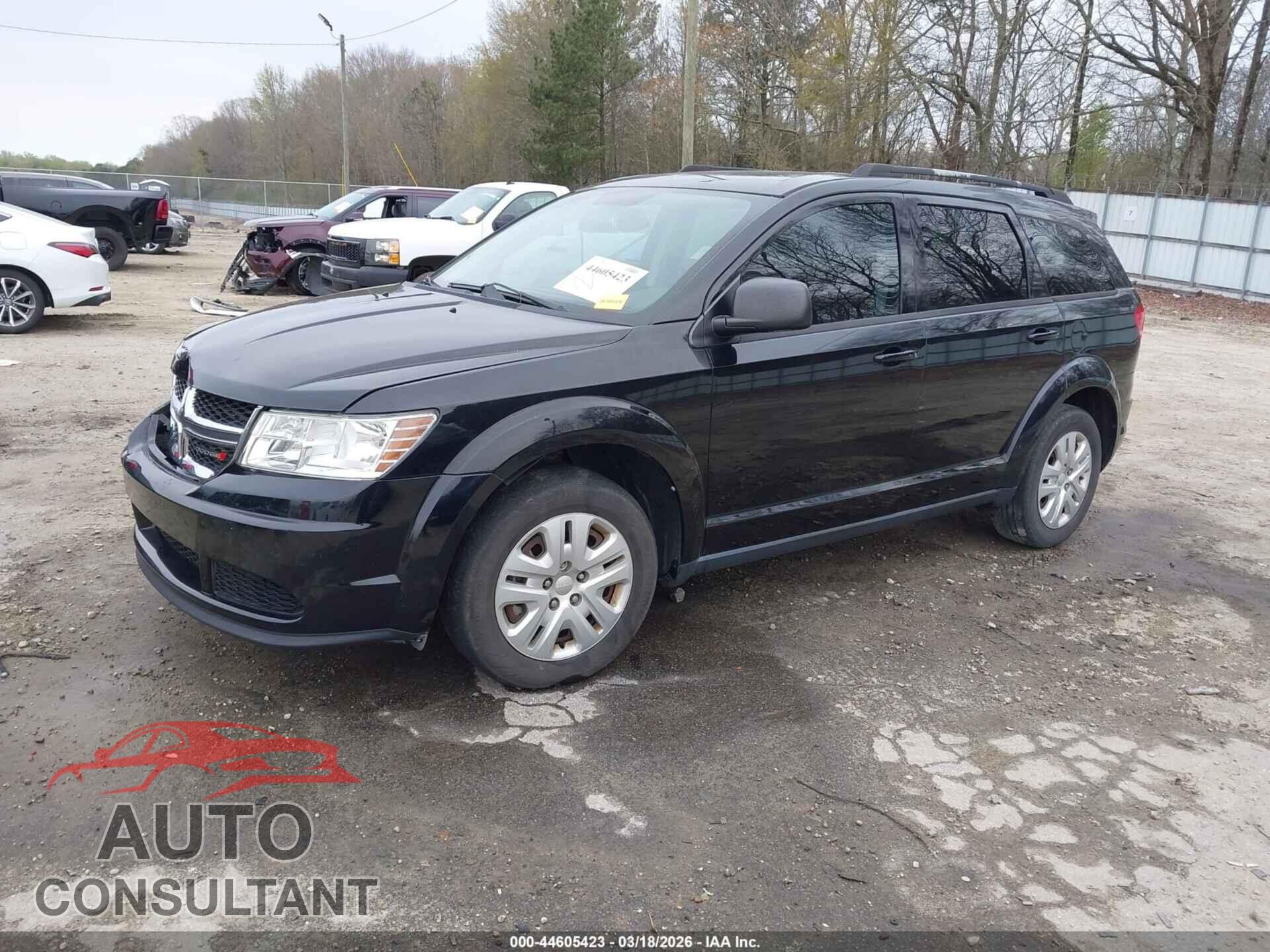 DODGE JOURNEY 2017 - 3C4PDCAB2HT587563