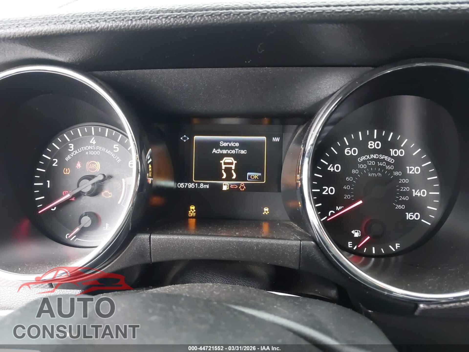 FORD MUSTANG 2017 - 1FA6P8CF1H5210518