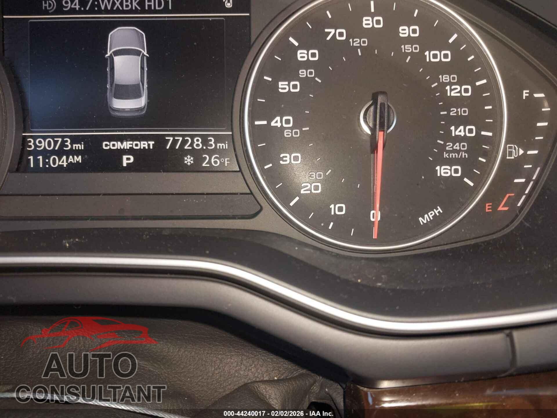 AUDI A4 2017 - WAUENAF4XHN063111