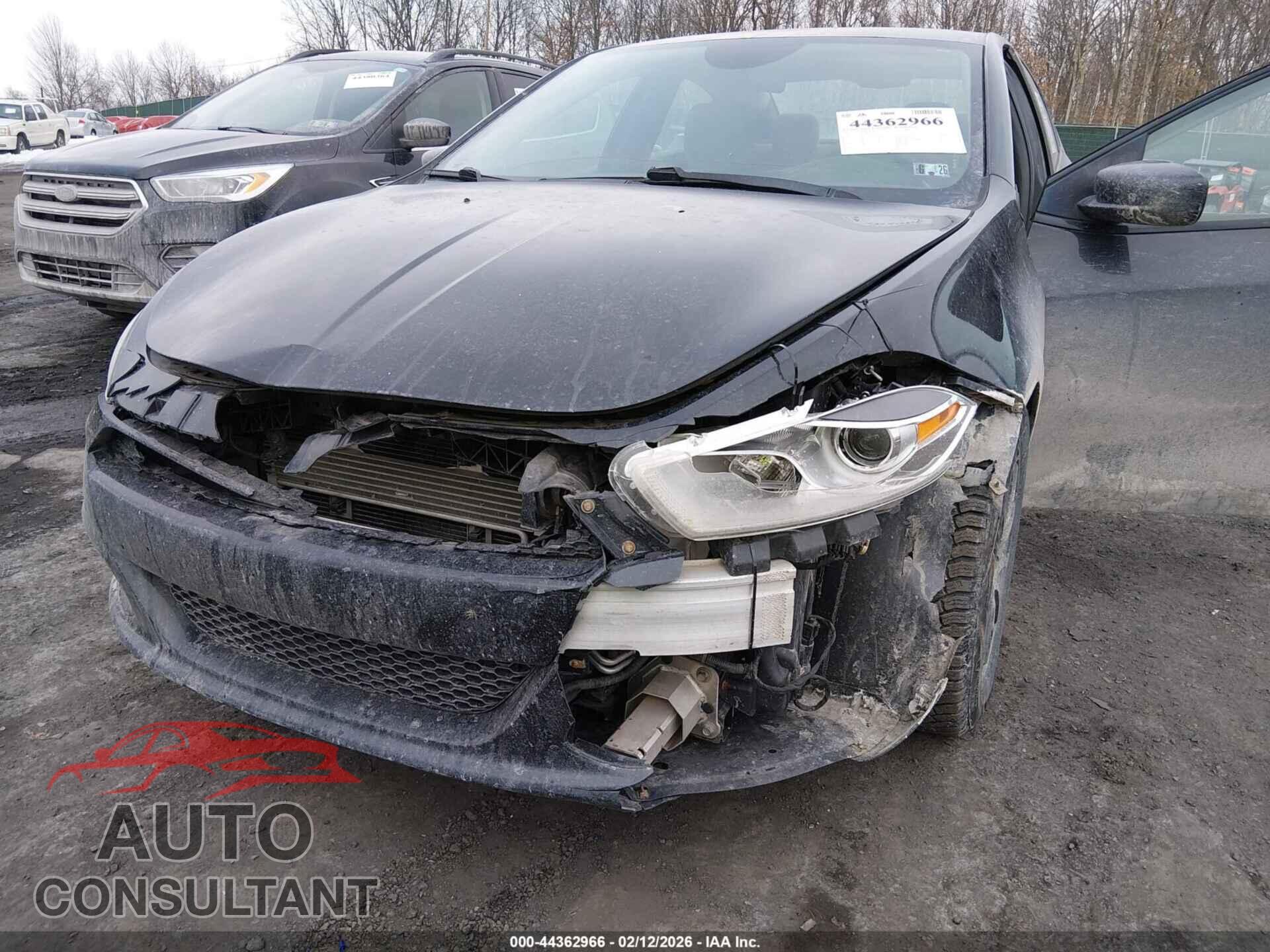 DODGE DART 2013 - 1C3CDFBA9DD209749