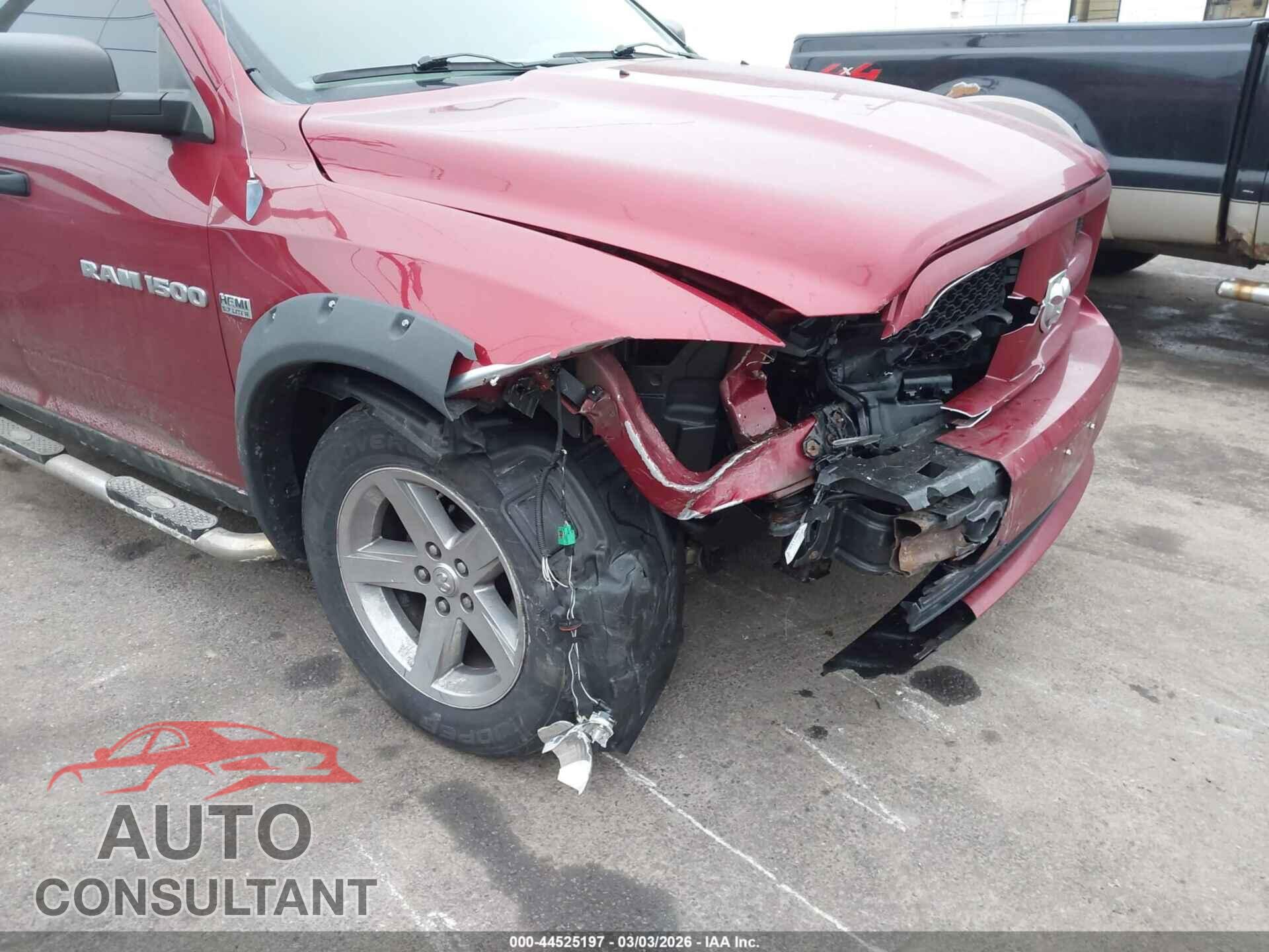 DODGE RAM 1500 2012 - 1C6RD7FT8CS326697