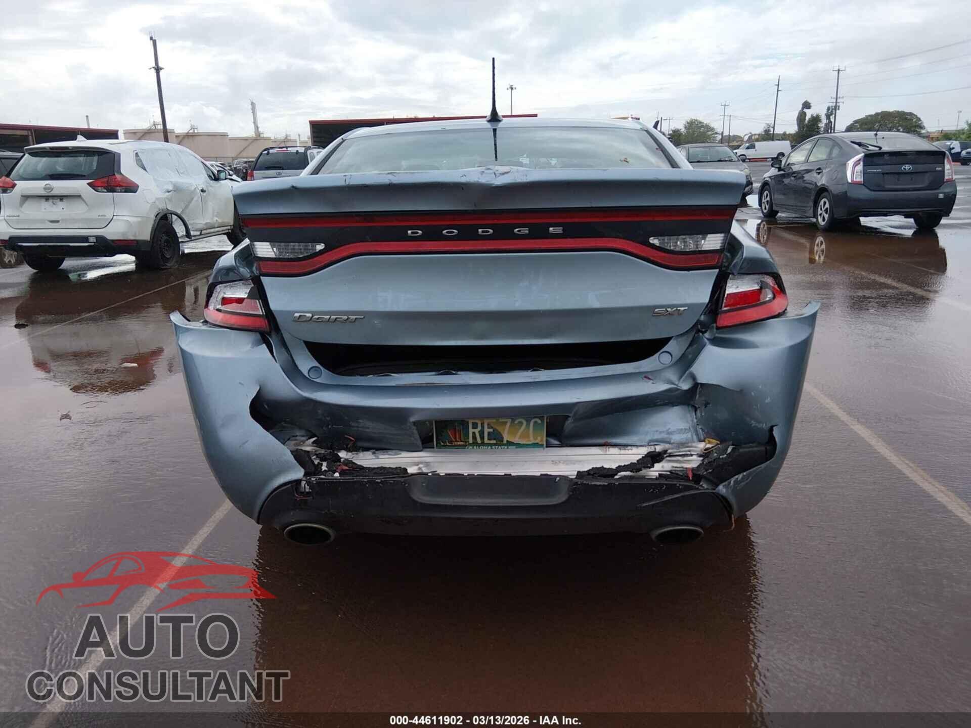 DODGE DART 2013 - 1C3CDFBA2DD304122
