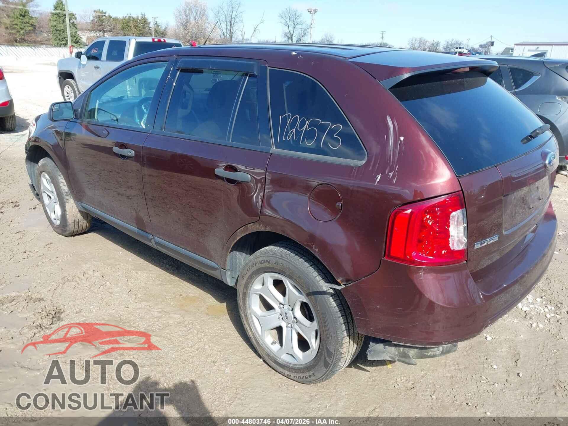 FORD EDGE 2012 - 2FMDK4GCXCBA53743