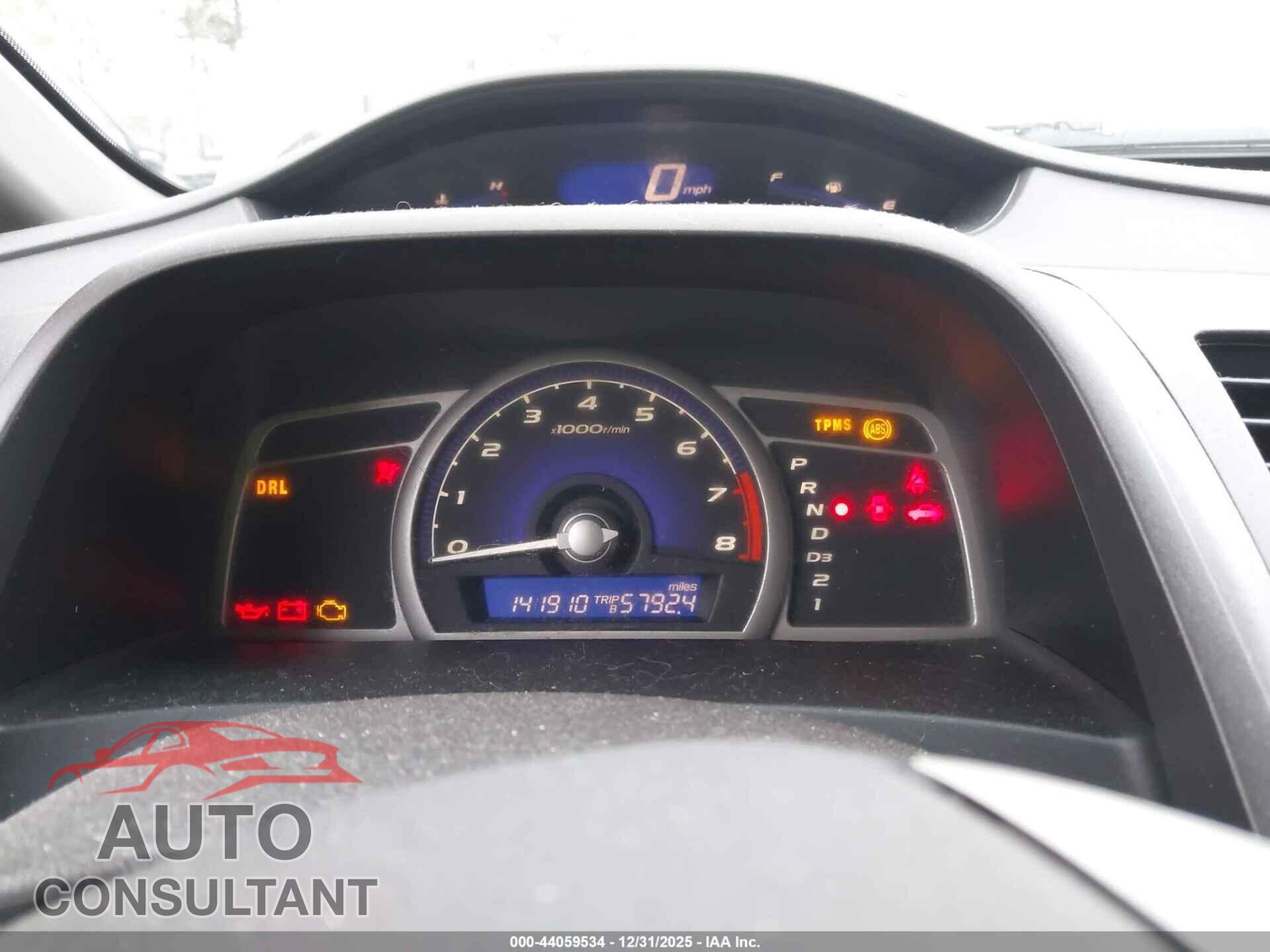 HONDA CIVIC 2009 - 2HGFA16599H356277