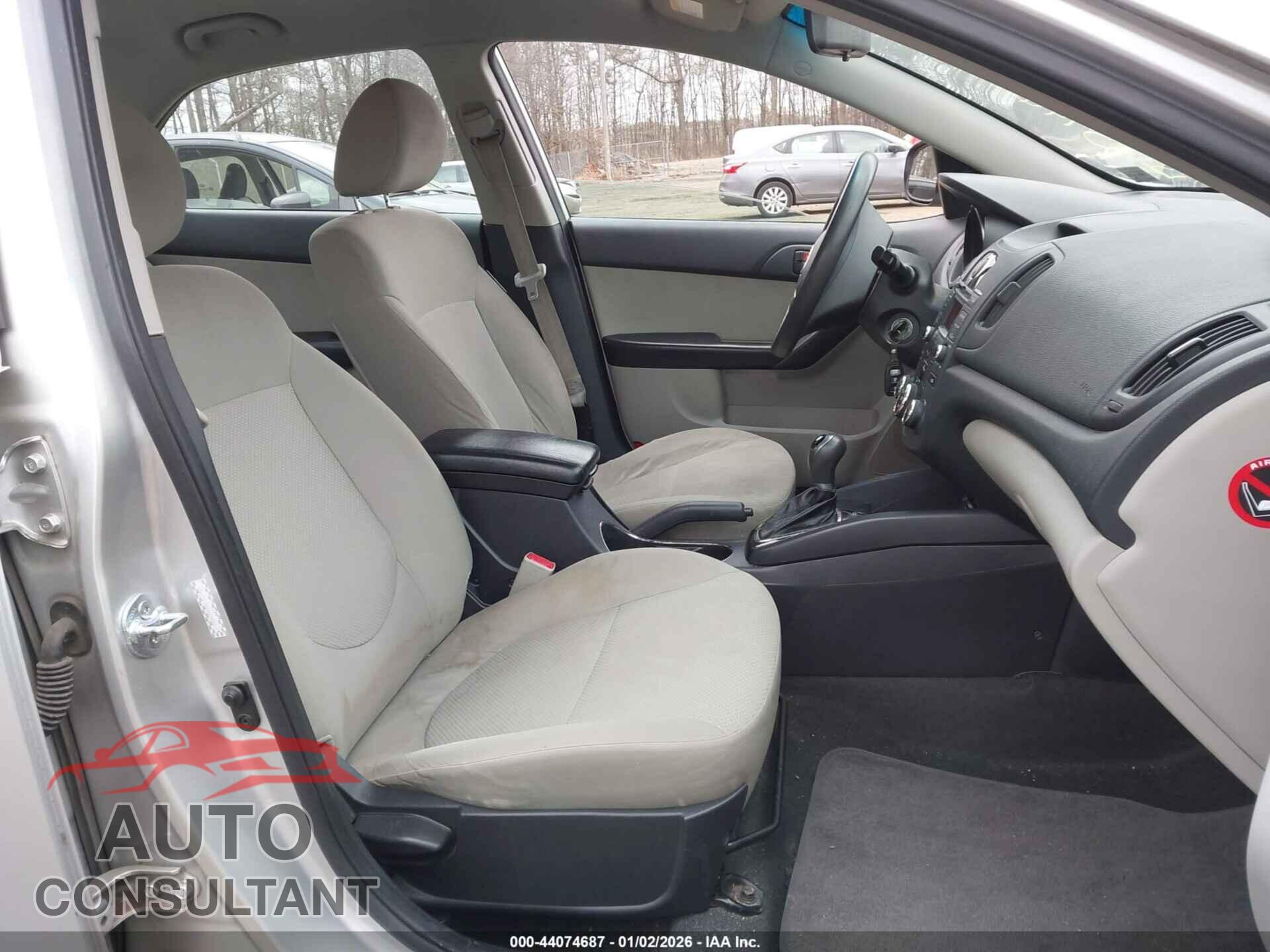 KIA FORTE 2012 - KNAFU4A20C5581672