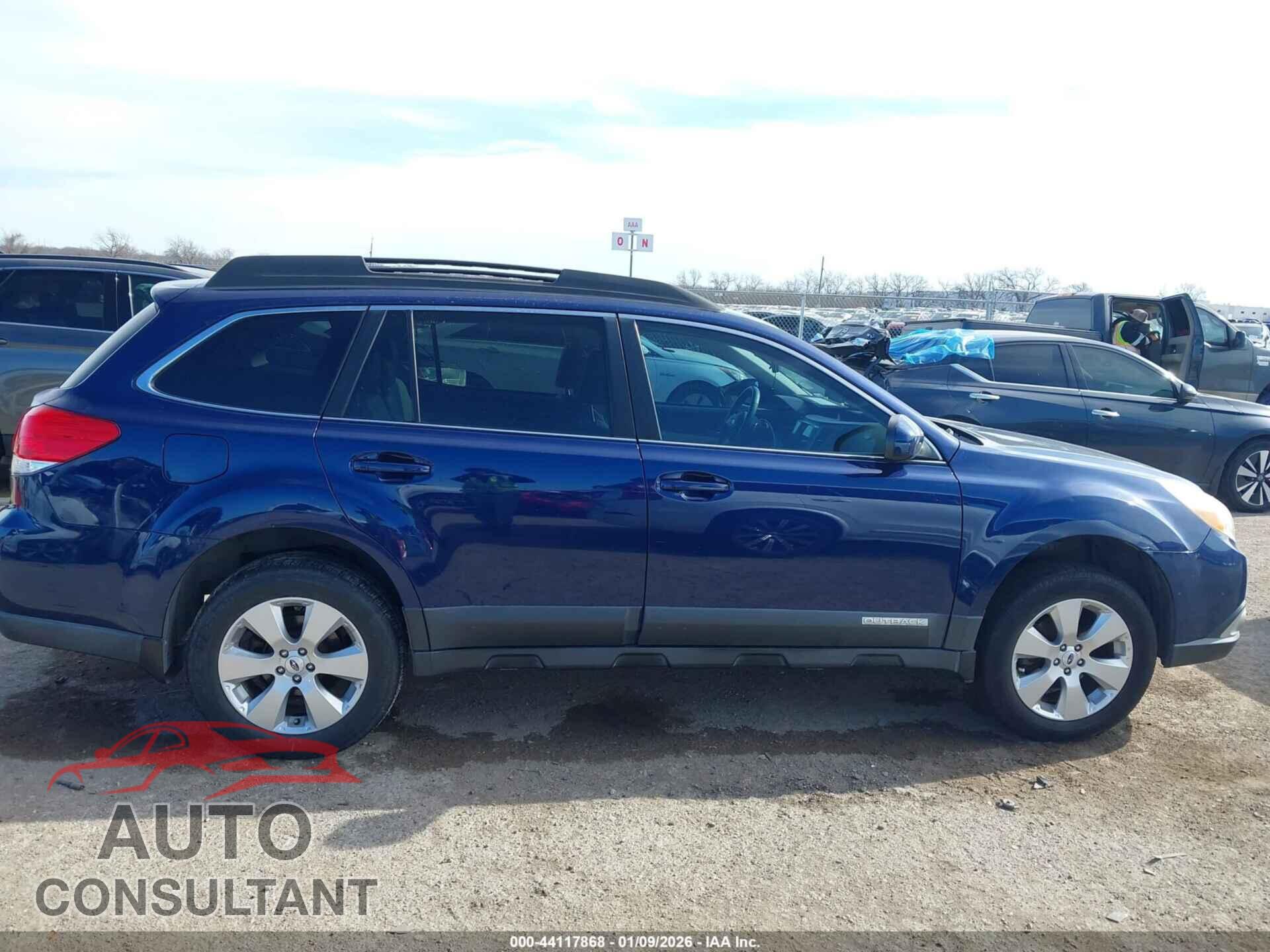 SUBARU OUTBACK 2011 - 4S4BRBLC1B3436000