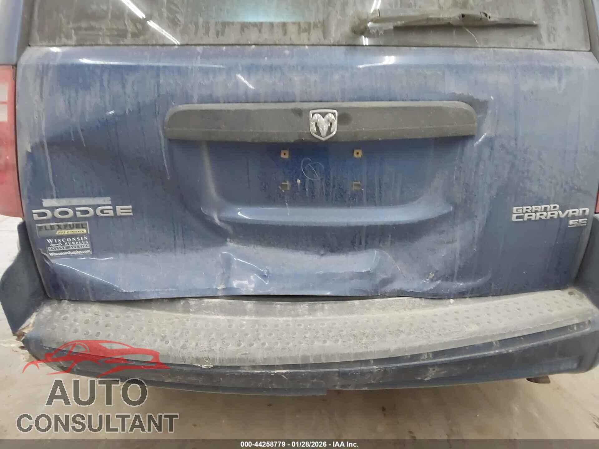 DODGE GRAND CARAVAN 2010 - 2D4RN4DE6AR267966