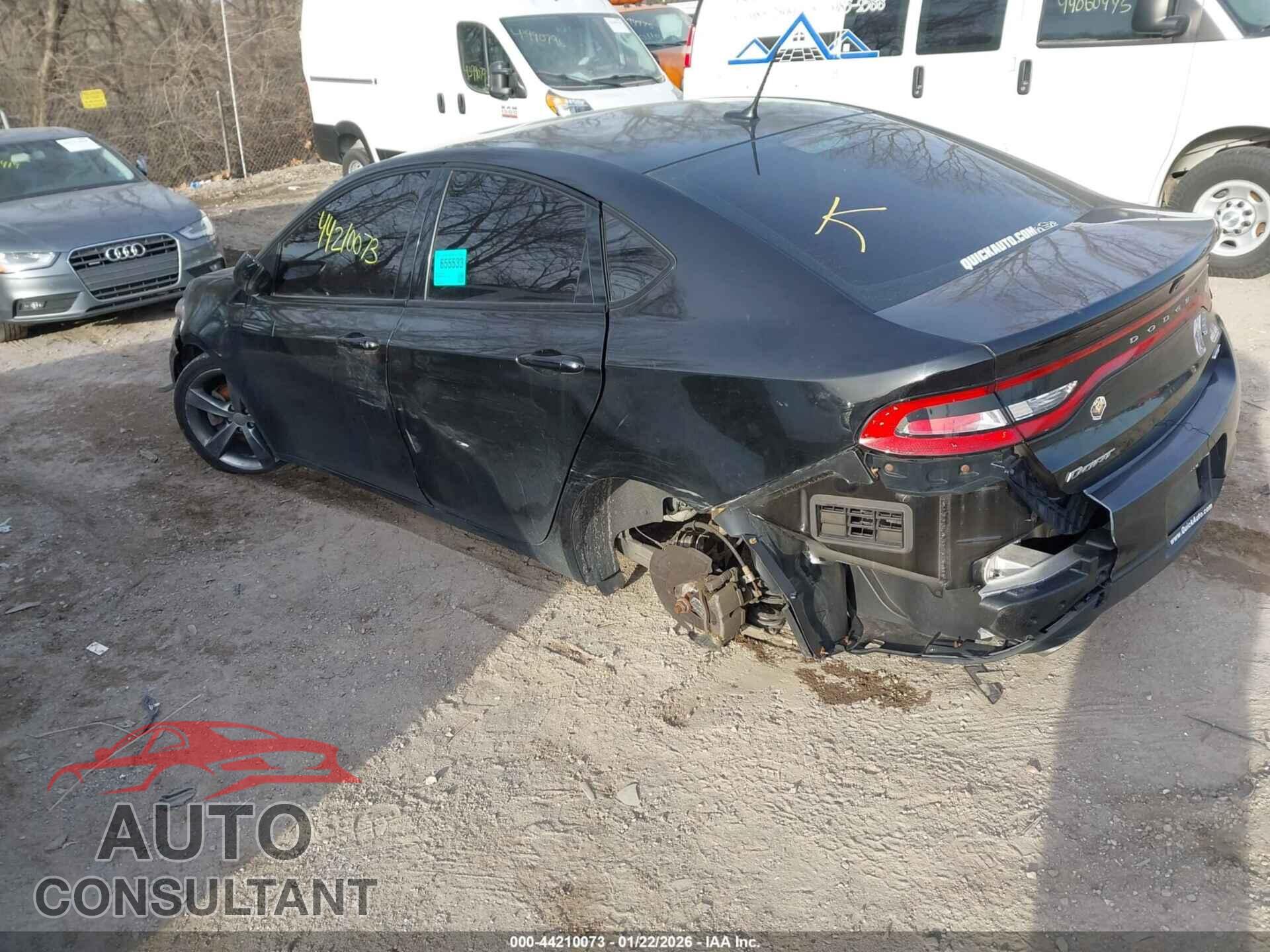 DODGE DART 2013 - 1C3CDFCB8DD327198
